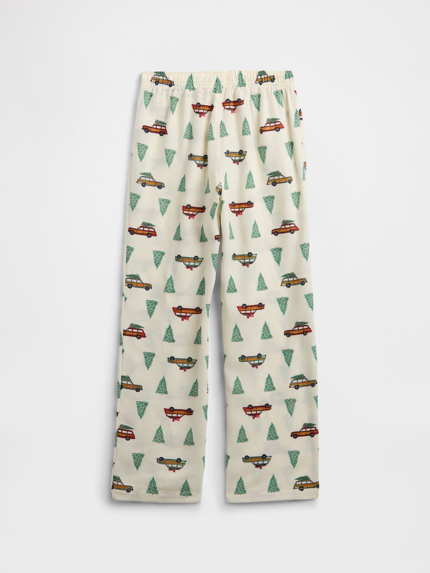 Cream Christmas Pyjama Bottoms (4-13yrs) - Image 2 of 3