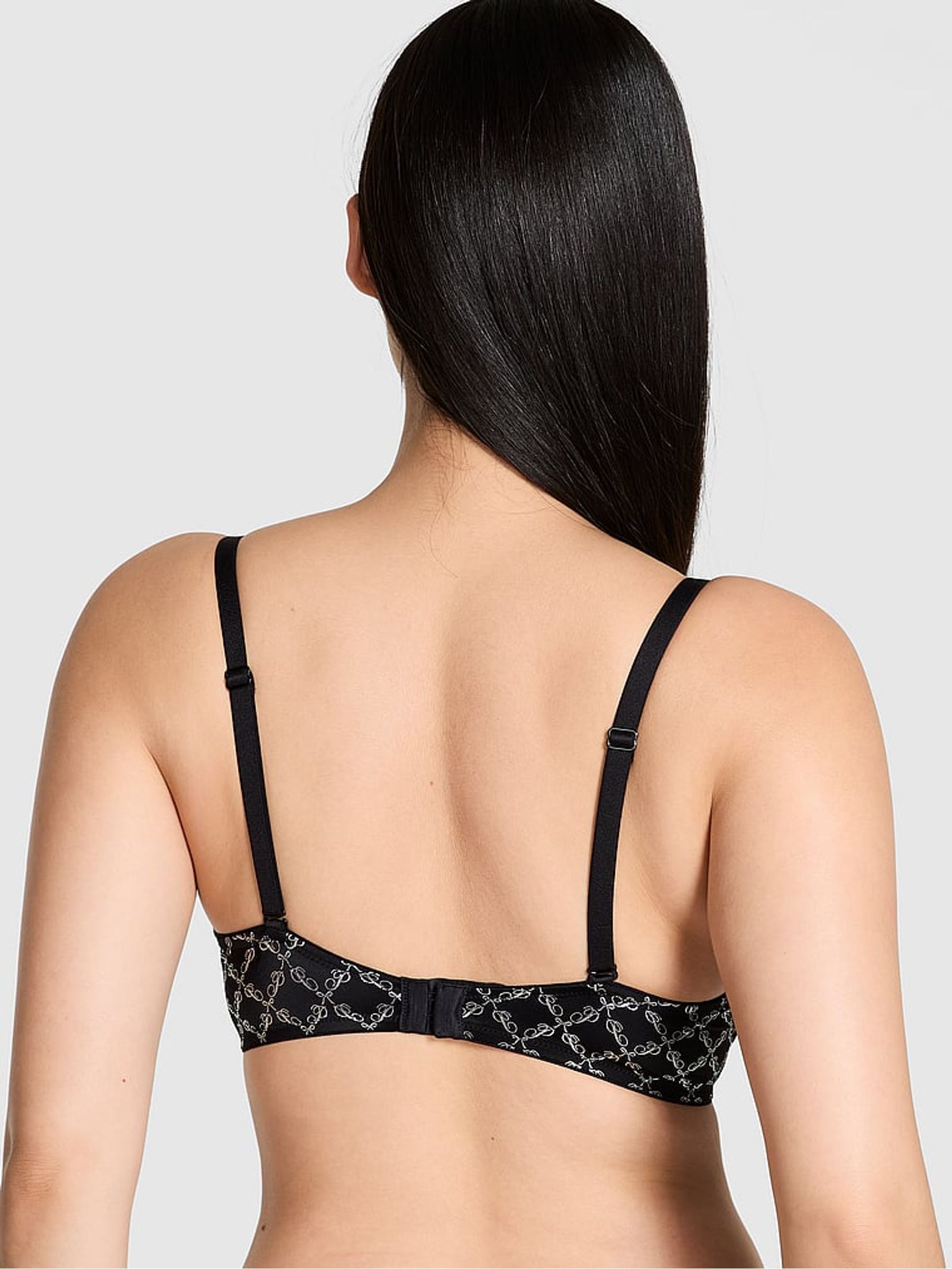 Black Logo Jacquard Push Up PK WEW WIREFREE PU - Image 2 of 2 Black Logo Jacquard Push Up PK WEW WIREFREE PU - Image 2 of 2