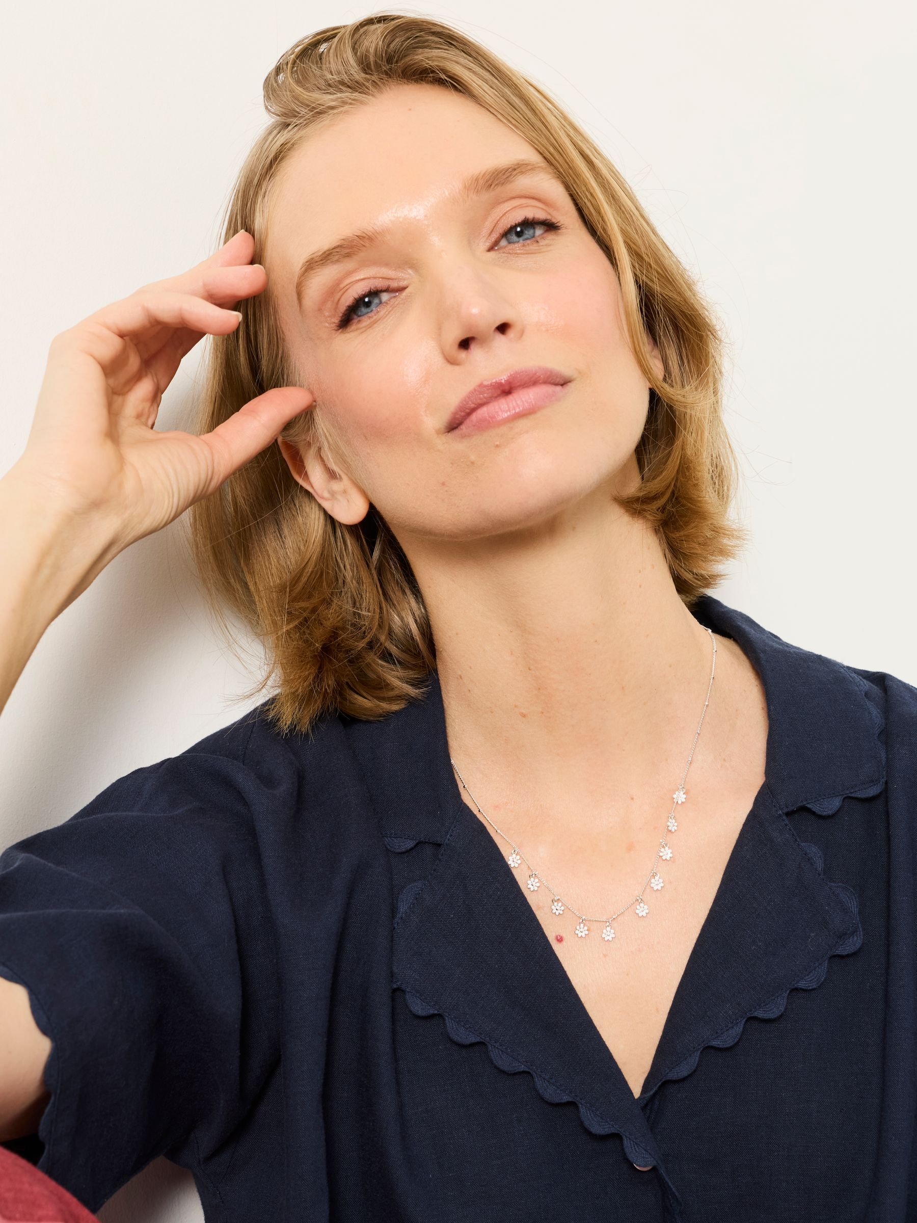 Silver Lining Grey Satin Trousers - Image 4 of 4