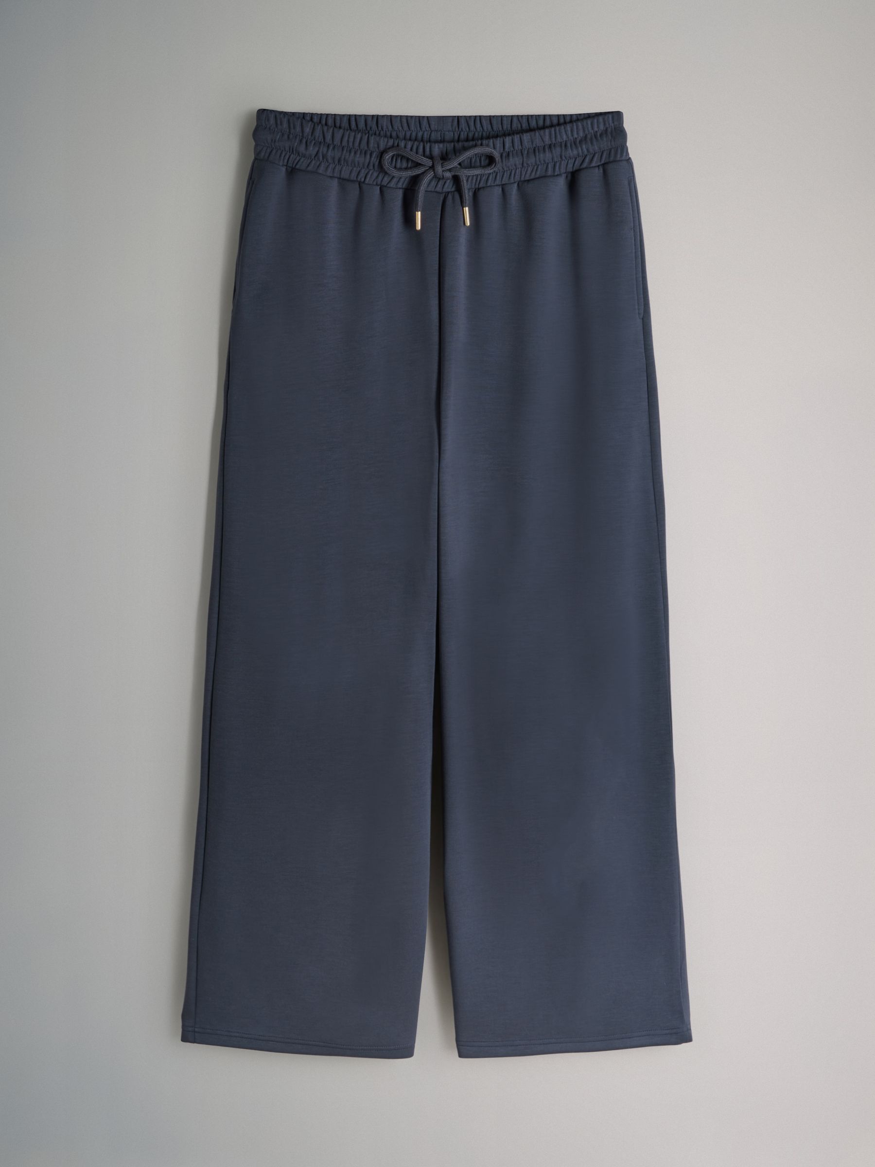 Navy - Oversized Modal Zip Through Sweatshirt & Joggers Set - Image 2 of 5