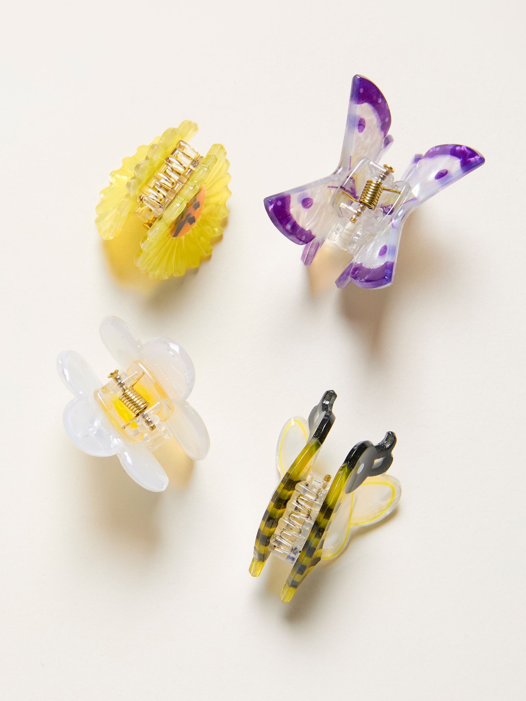 Multi 4 Pack Meadow Mini Clips - Image 2 of 2