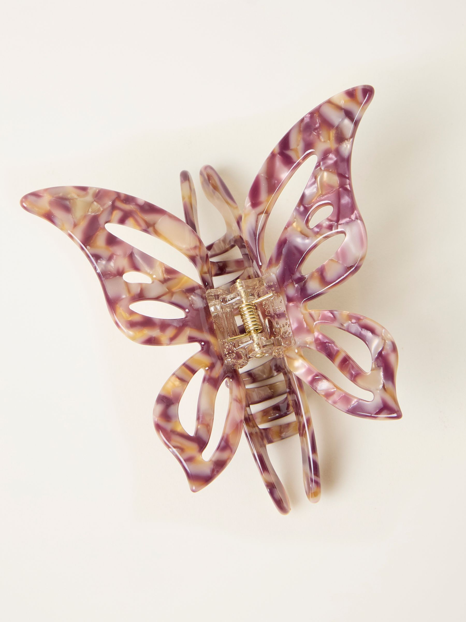 Purple Butterfly Claw Clip - Image 2 of 2