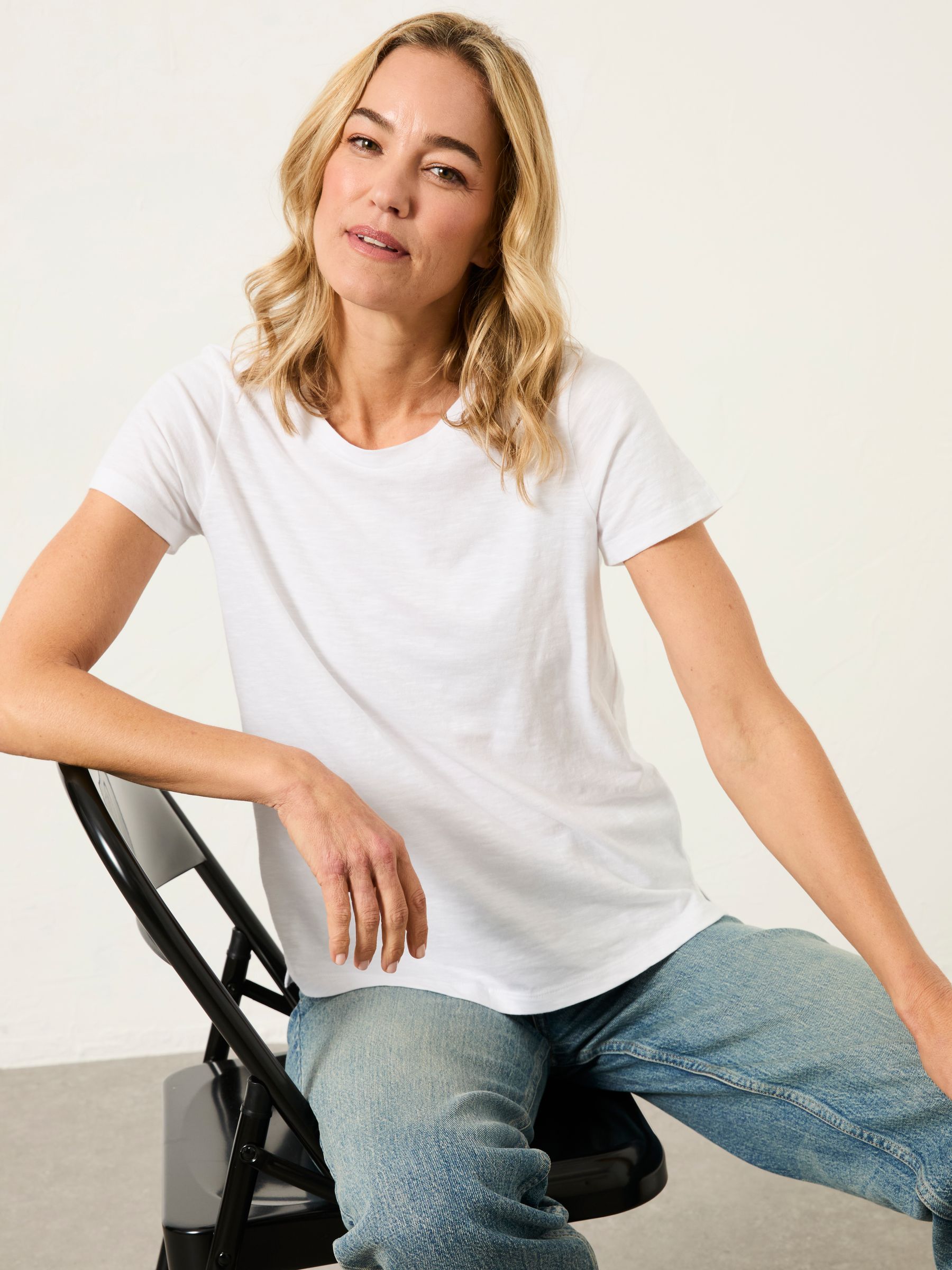 Natalie Green/Navy/Ivory 3 Pack T Shirt - Image 6 of 8