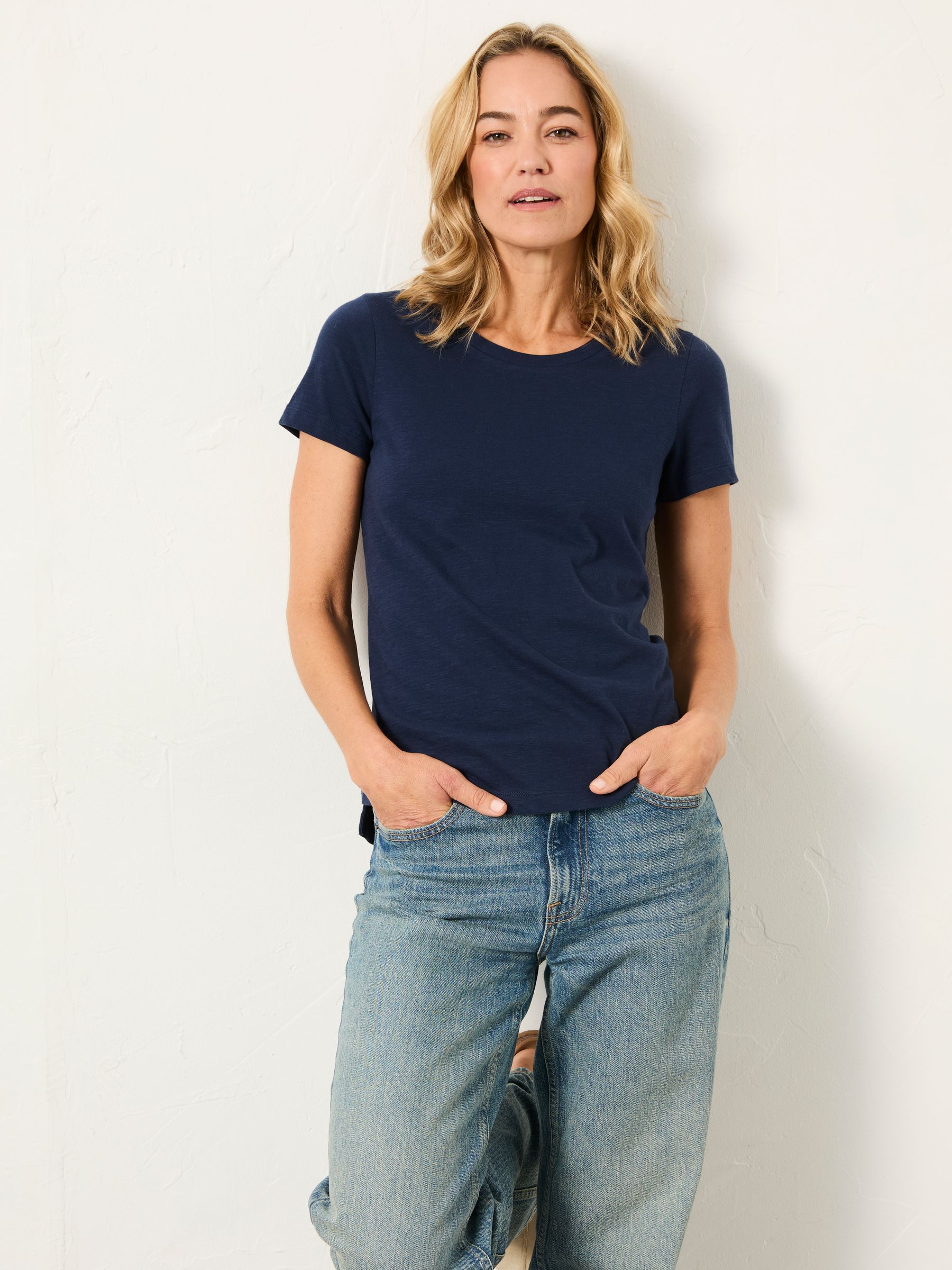 Natalie Green/Navy/Ivory 3 Pack T Shirt - Image 7 of 8