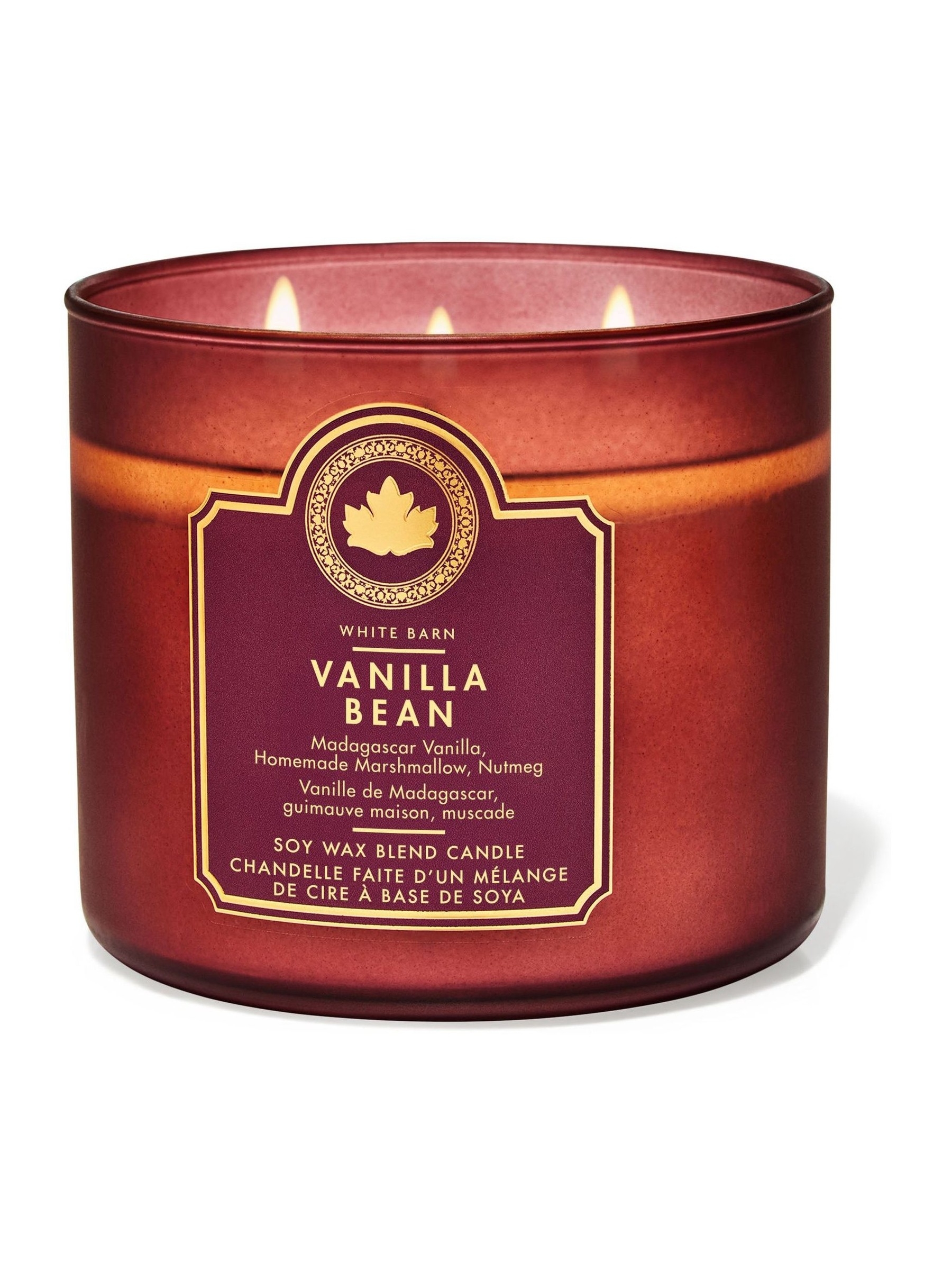 Vanilla Bean 3-Wick Candle 411g - Image 1 of 1