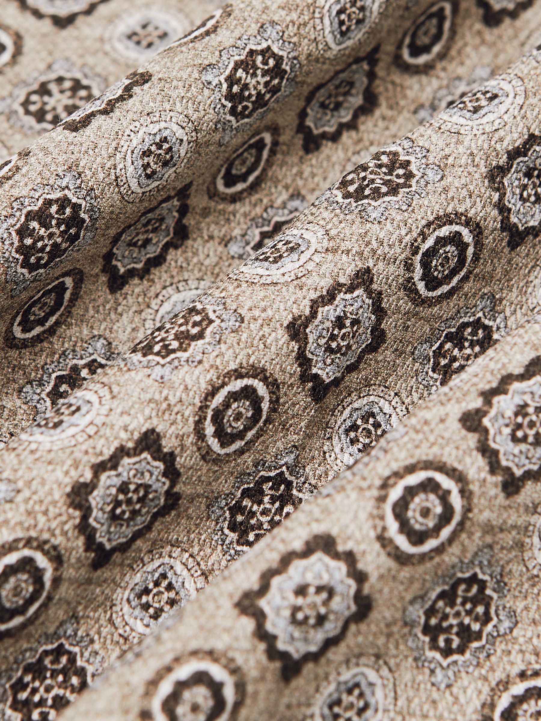 Pocket Square in Oatmeal Melange - Image 3 of 3