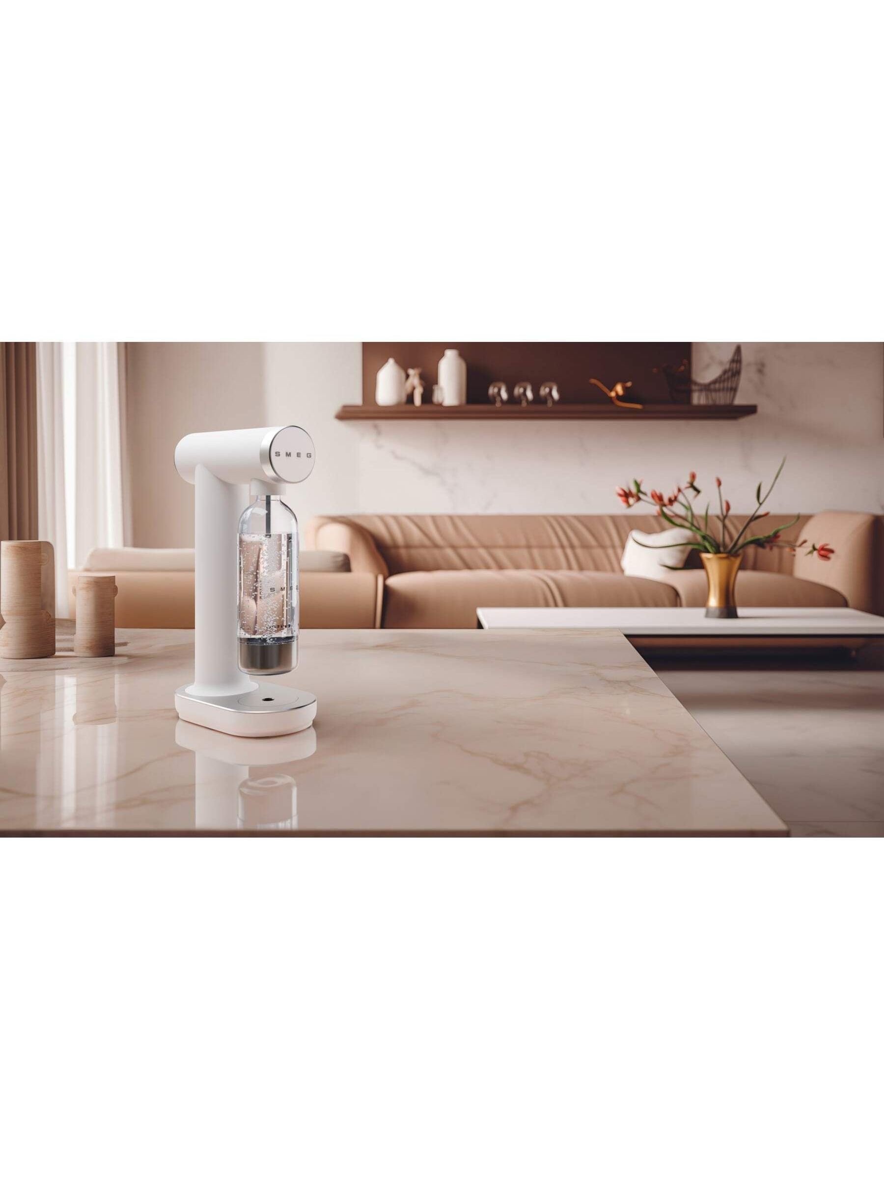 Matte White 800ml Soda Maker - Image 12 of 12