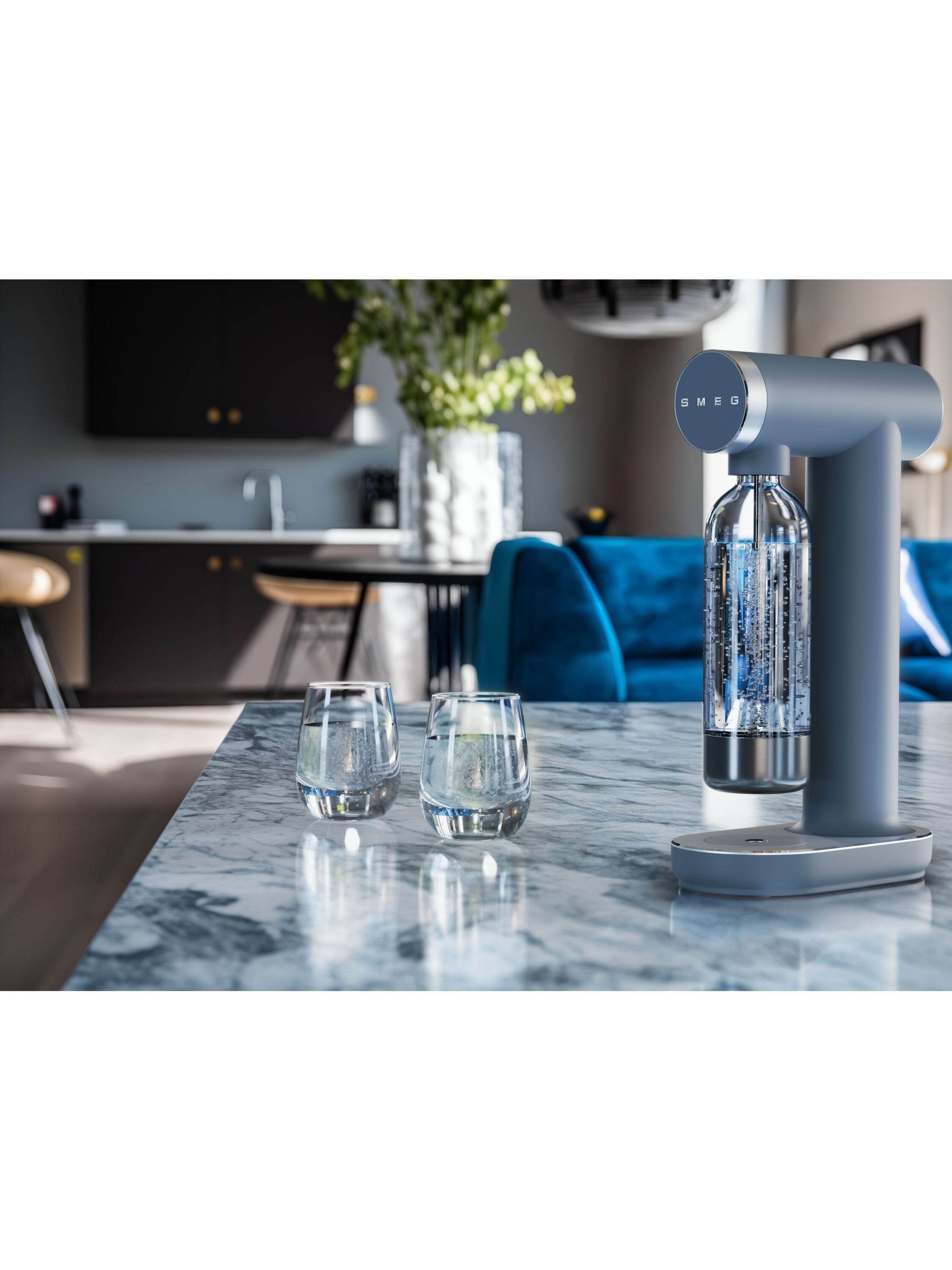 Storm Blue 800ml Soda Maker - Image 11 of 12