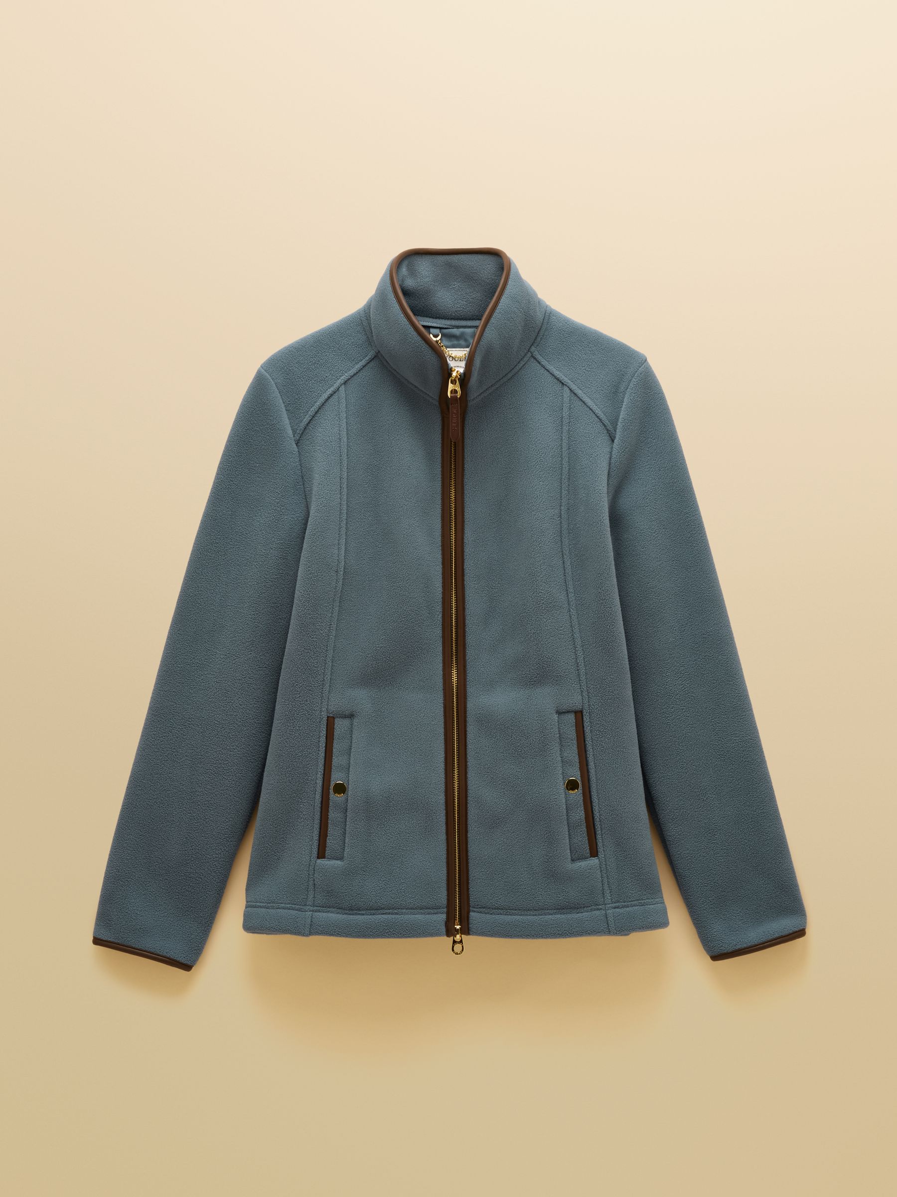 Heritage Chambray Blue Regular Zip Up Polar Fleece - Image 10 of 10