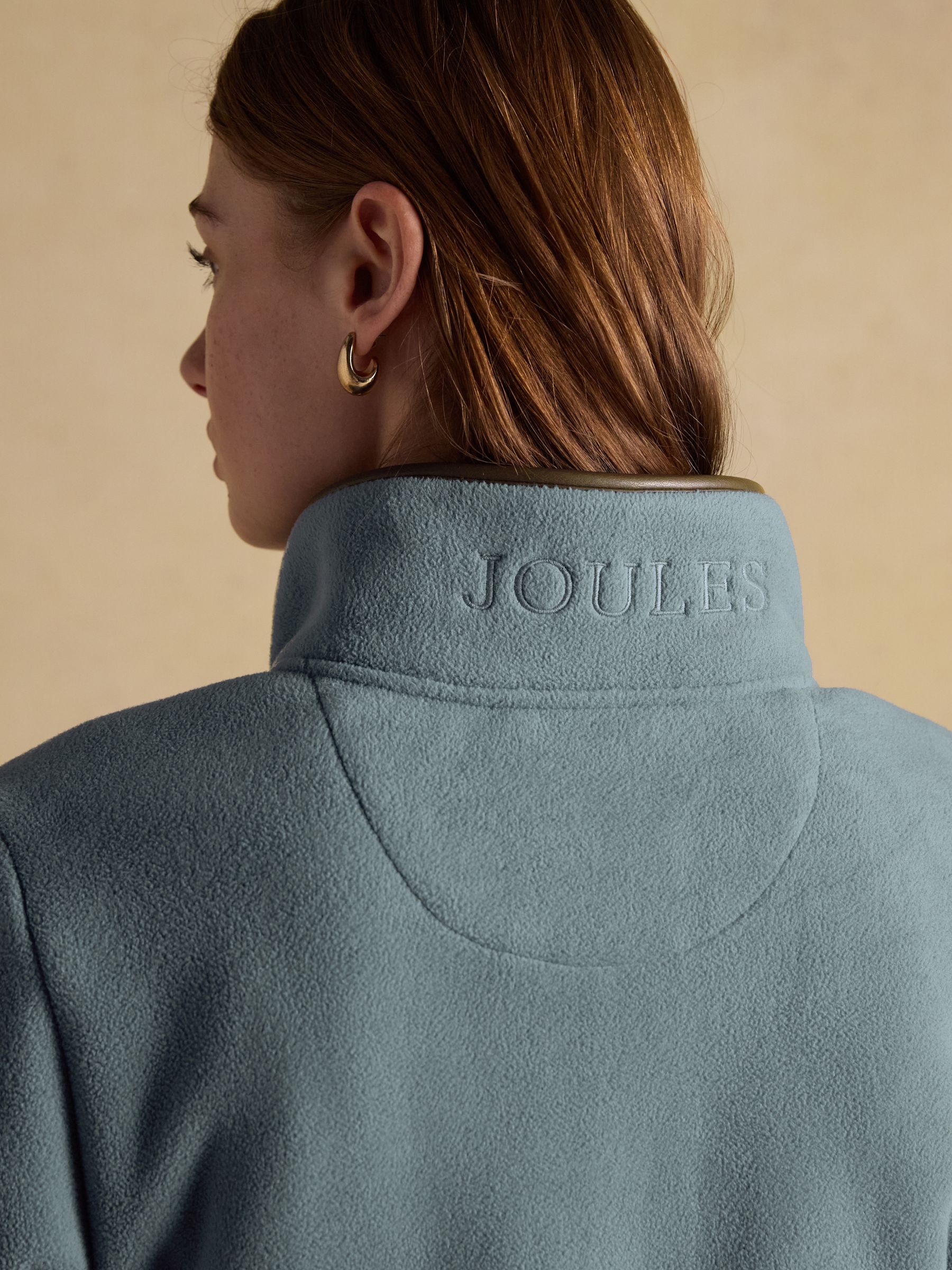 Heritage Chambray Blue Regular Zip Through Fleece - Image 11 of 12