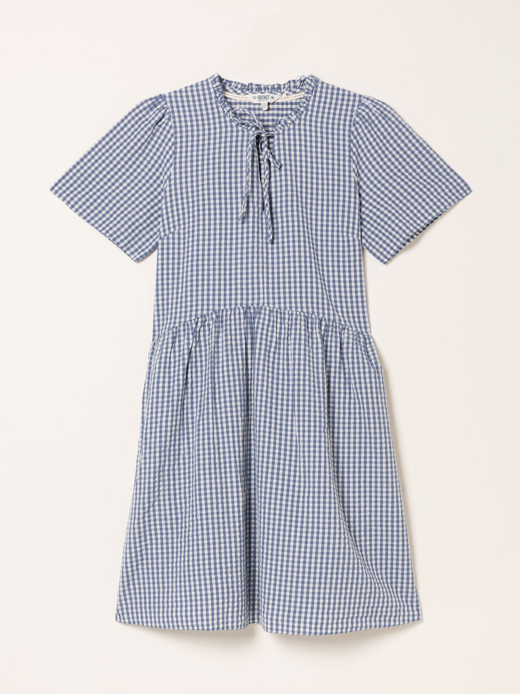 Ivory Regular Immy Gingham Dress - Image 6 of 6