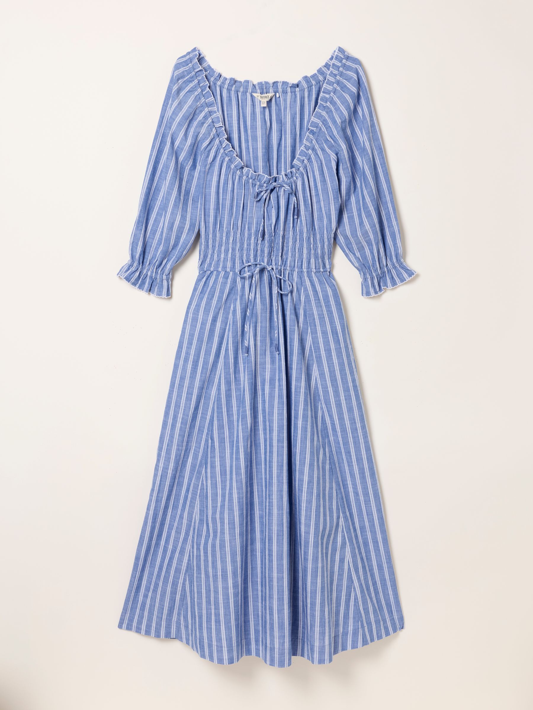 Camille Blue Regular Dress - Image 8 of 8