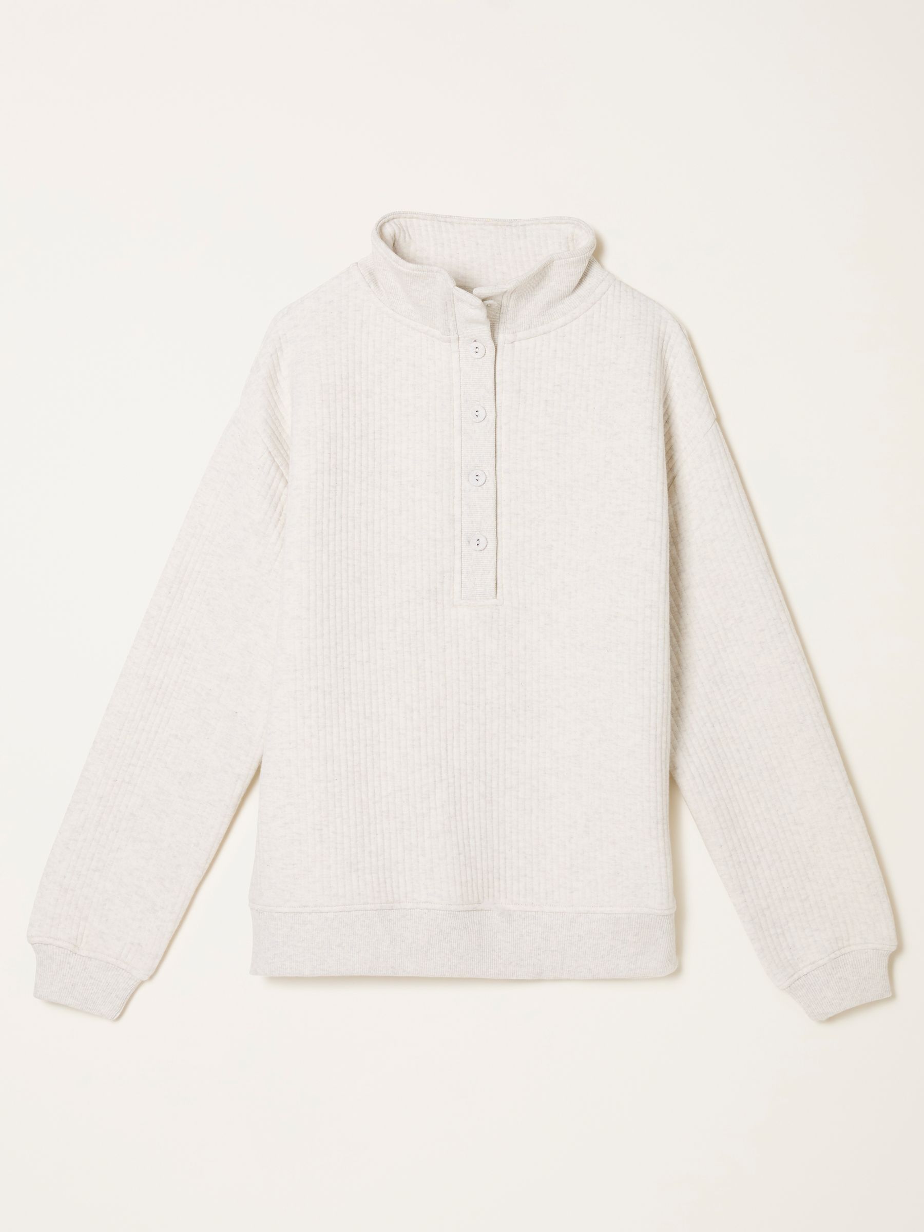 Pale Grey Lounge Half Neck Sweat - Image 5 of 5