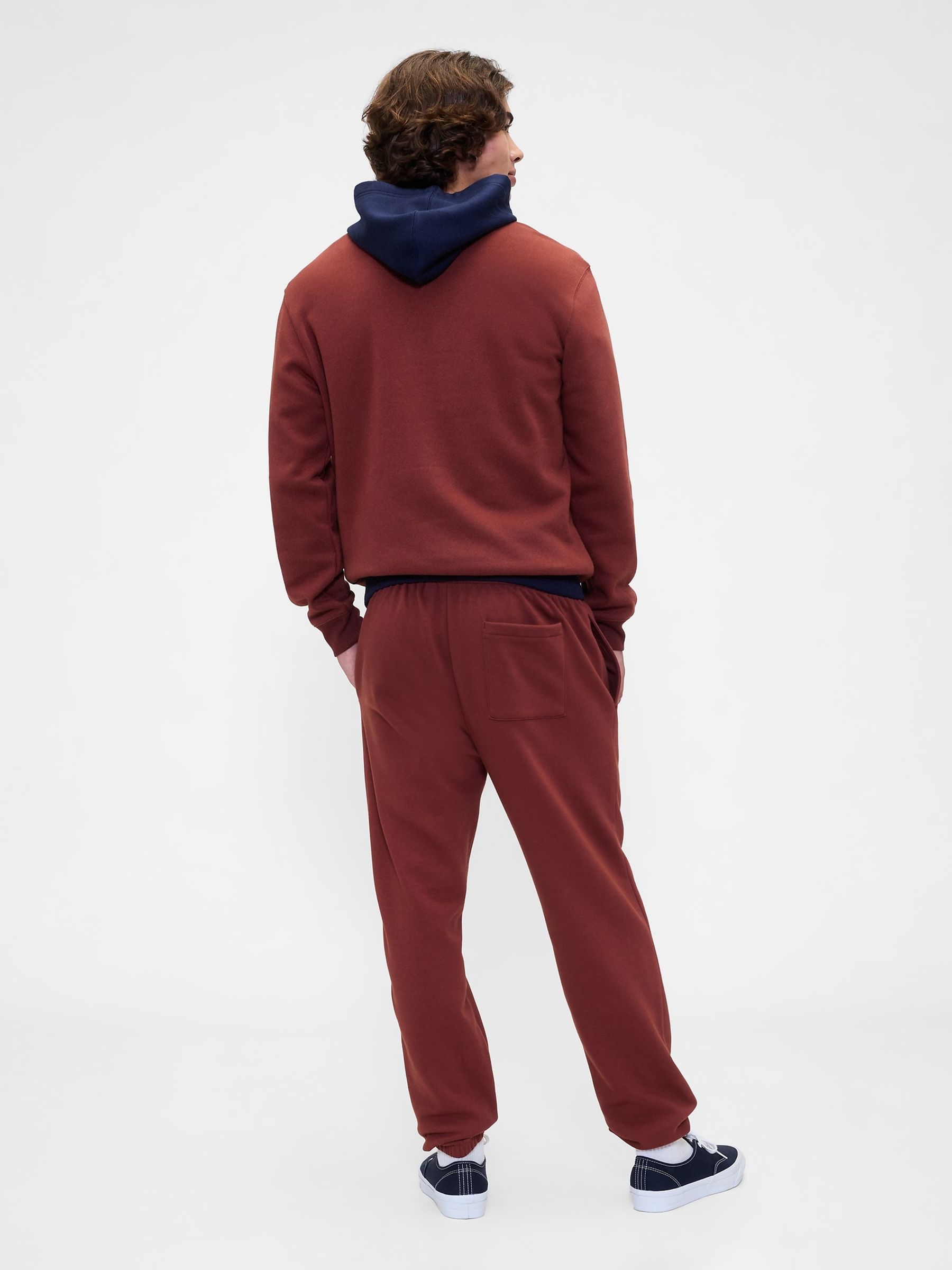 Red Relaxed Logo Joggers - Image 3 of 4