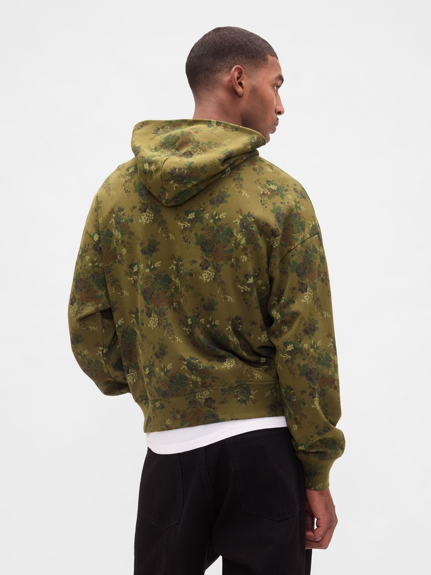 Green Heavyweight Oversized Hoodie - Image 2 of 4