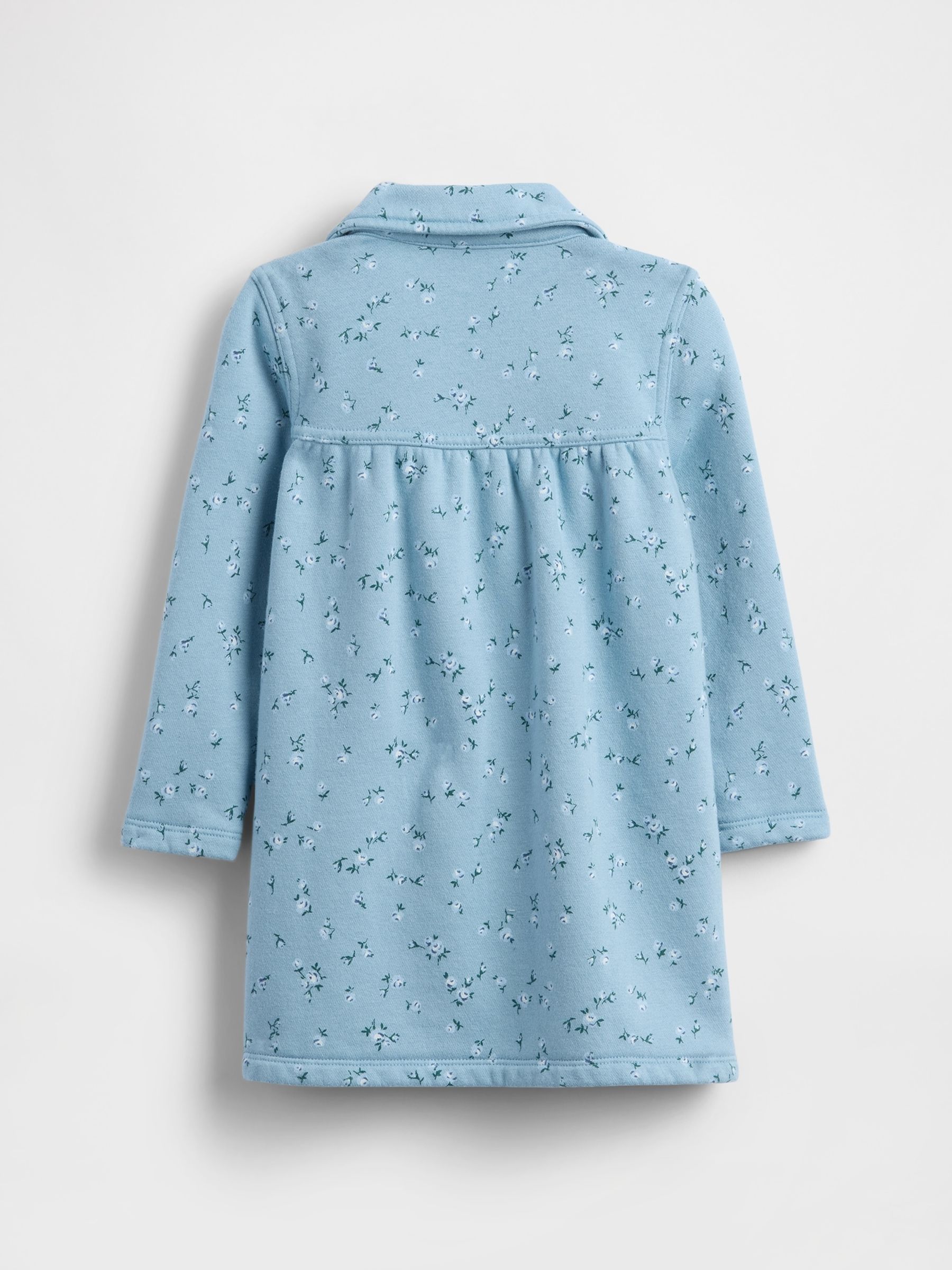 Blue VintageSoft Half Zip Dress (6mths-5yrs) - Image 3 of 3