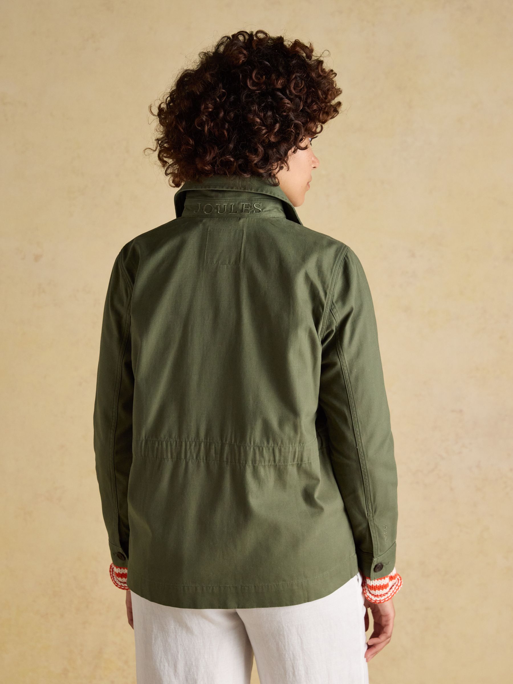 Twyford Khaki Green Lightweight Utility Jacket - Image 2 of 11