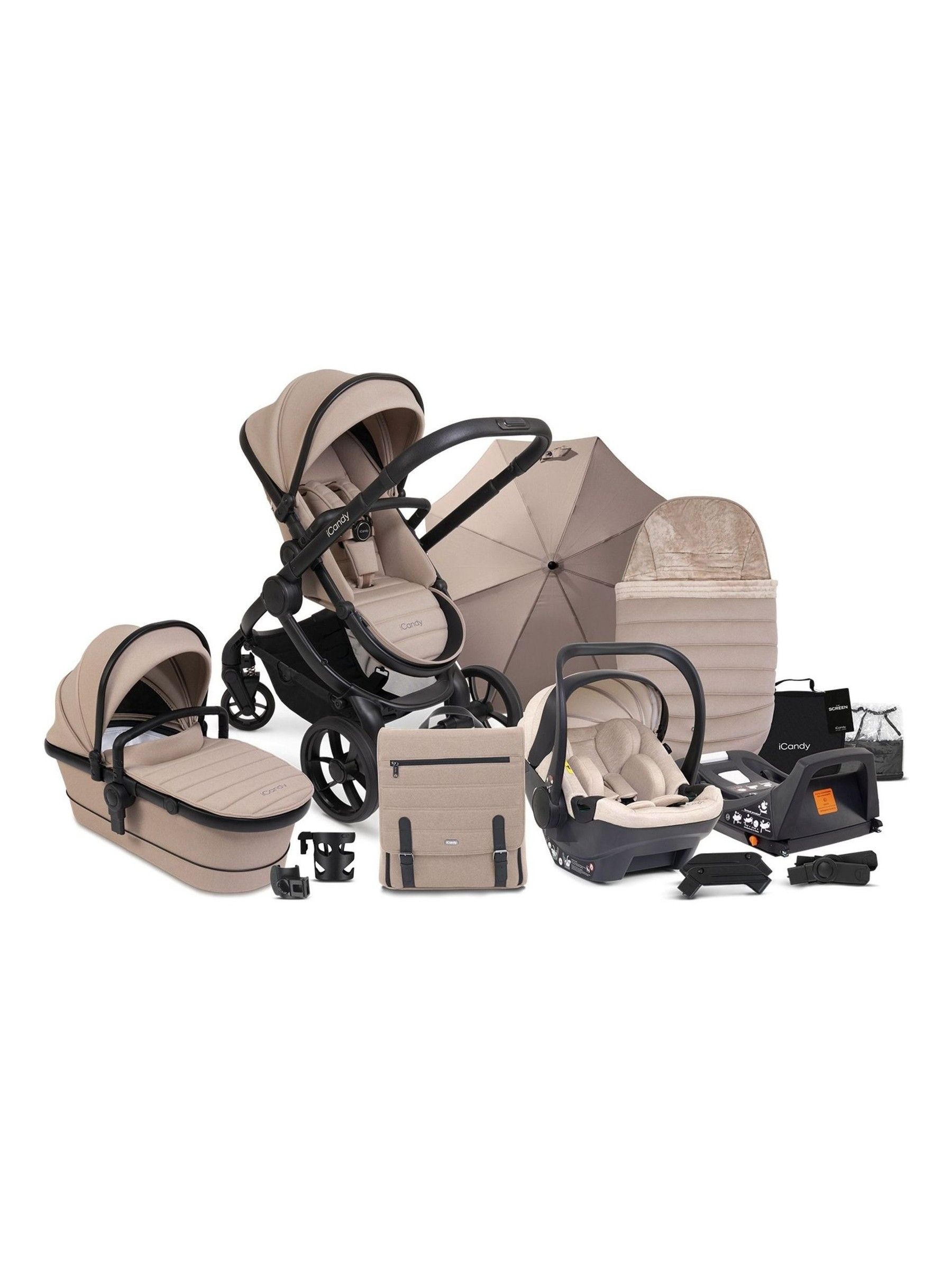 iCandy Cookie Peach7 Travel System Bundle - Image 1 of 5