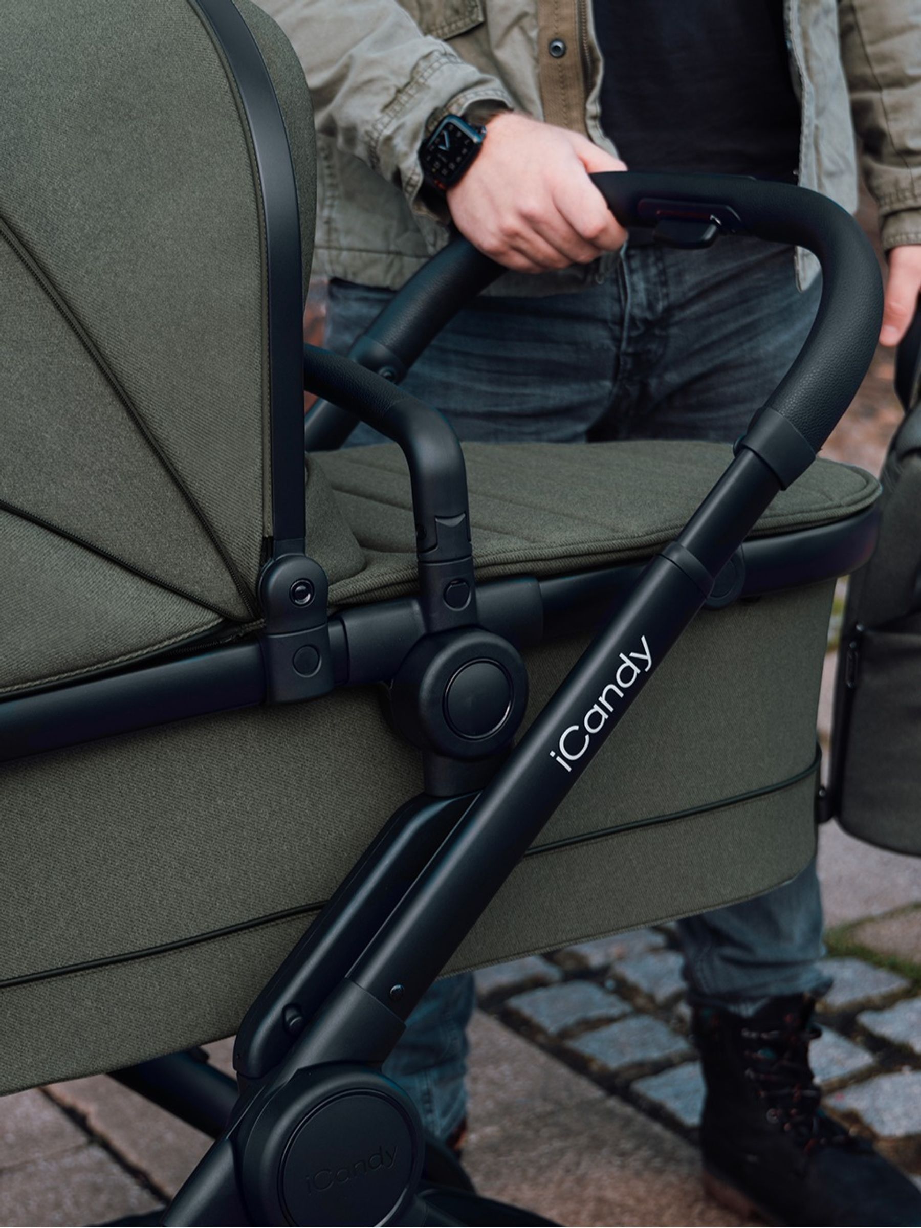 iCandy Green Peach7 Travel System Bundle - Image 2 of 5