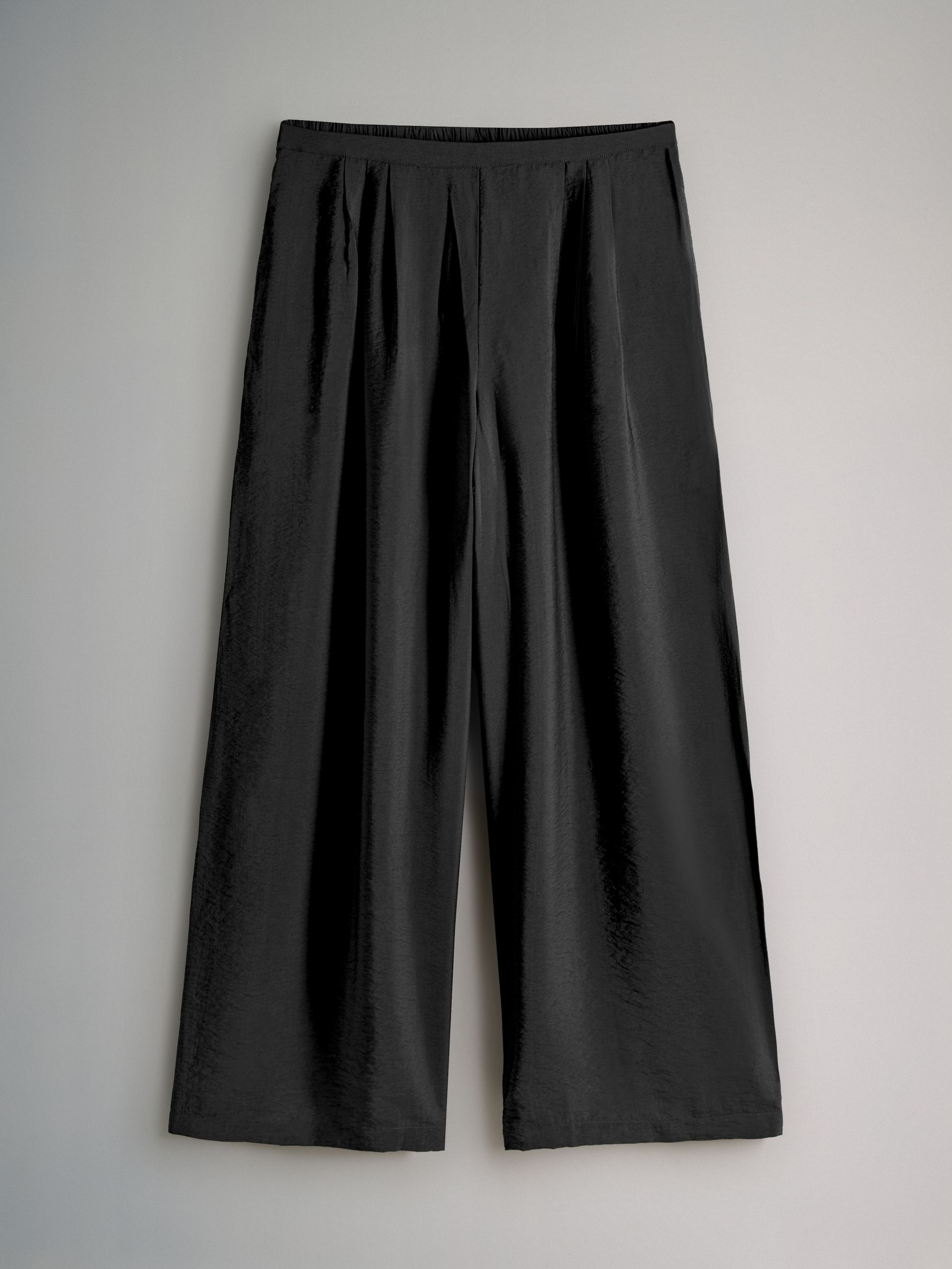 2 Pack Palazzo Wide Leg Trousers Black/Brown - Image 5 of 6
