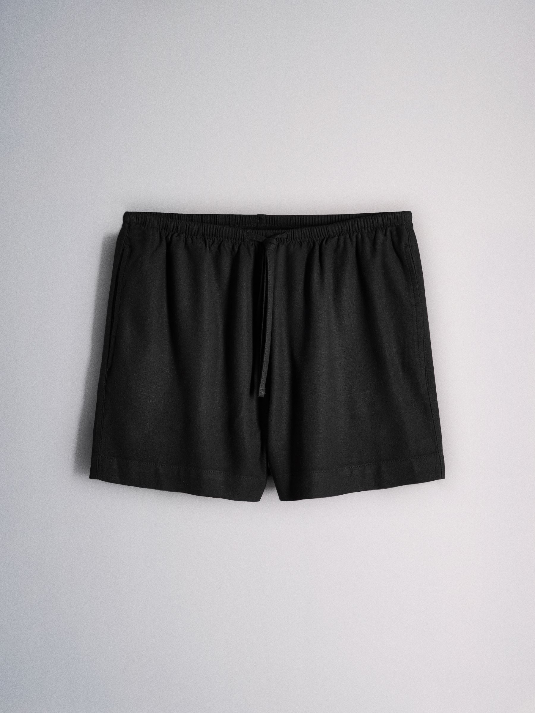 Black/Neutral Shorts With Linen 2 Pack - Image 6 of 6