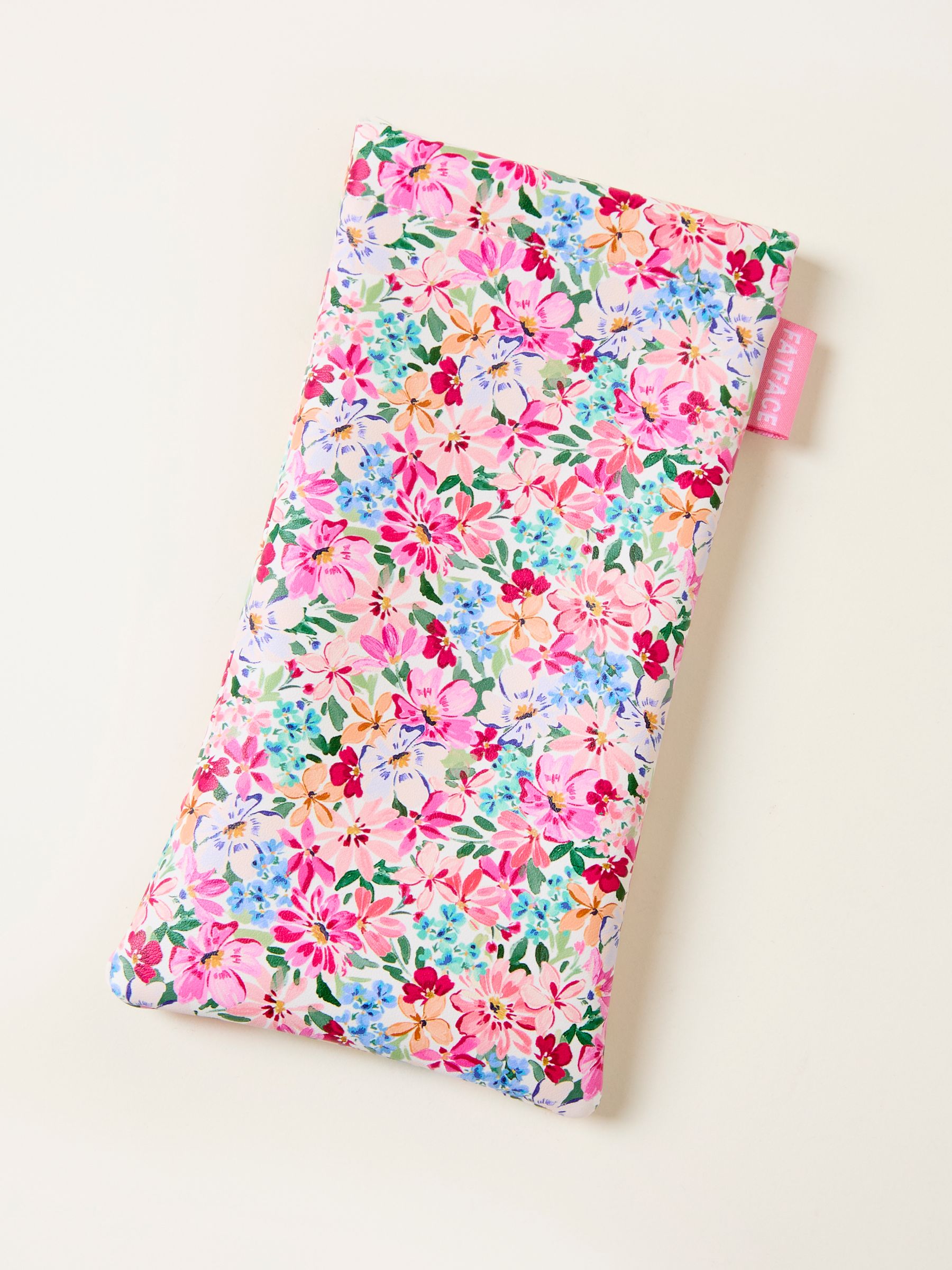 Pink Floral Sunglasses Case - Image 1 of 2