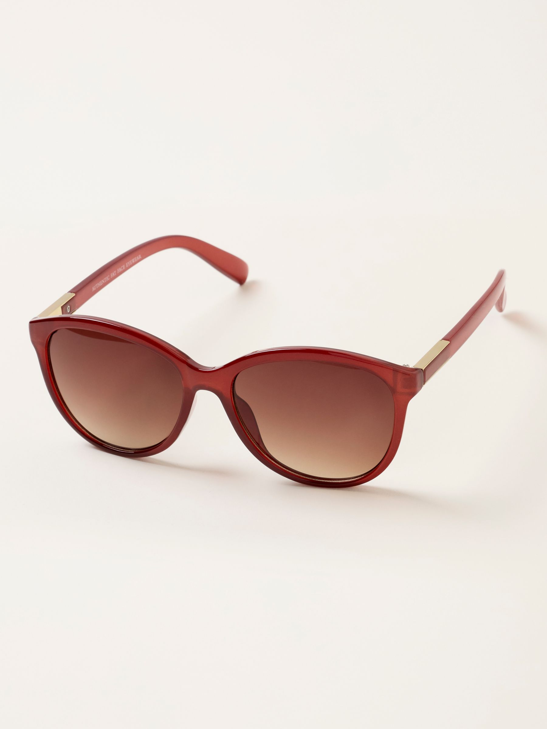 Claire Burgundy Red Sunglasses - Image 2 of 2