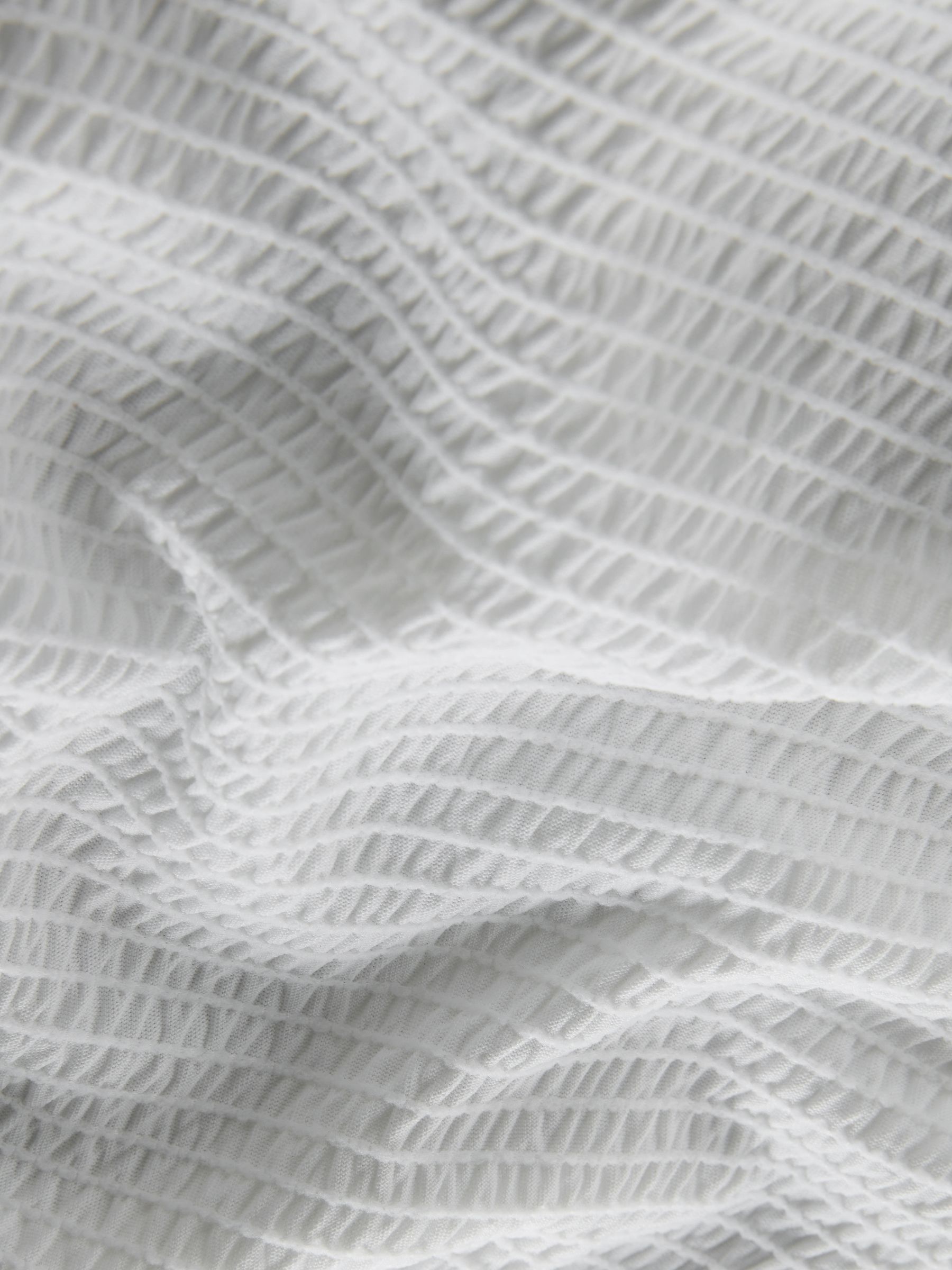 Cream/Chocolate/Black 3 Pack Textured Frill T-Shirts - Image 6 of 6