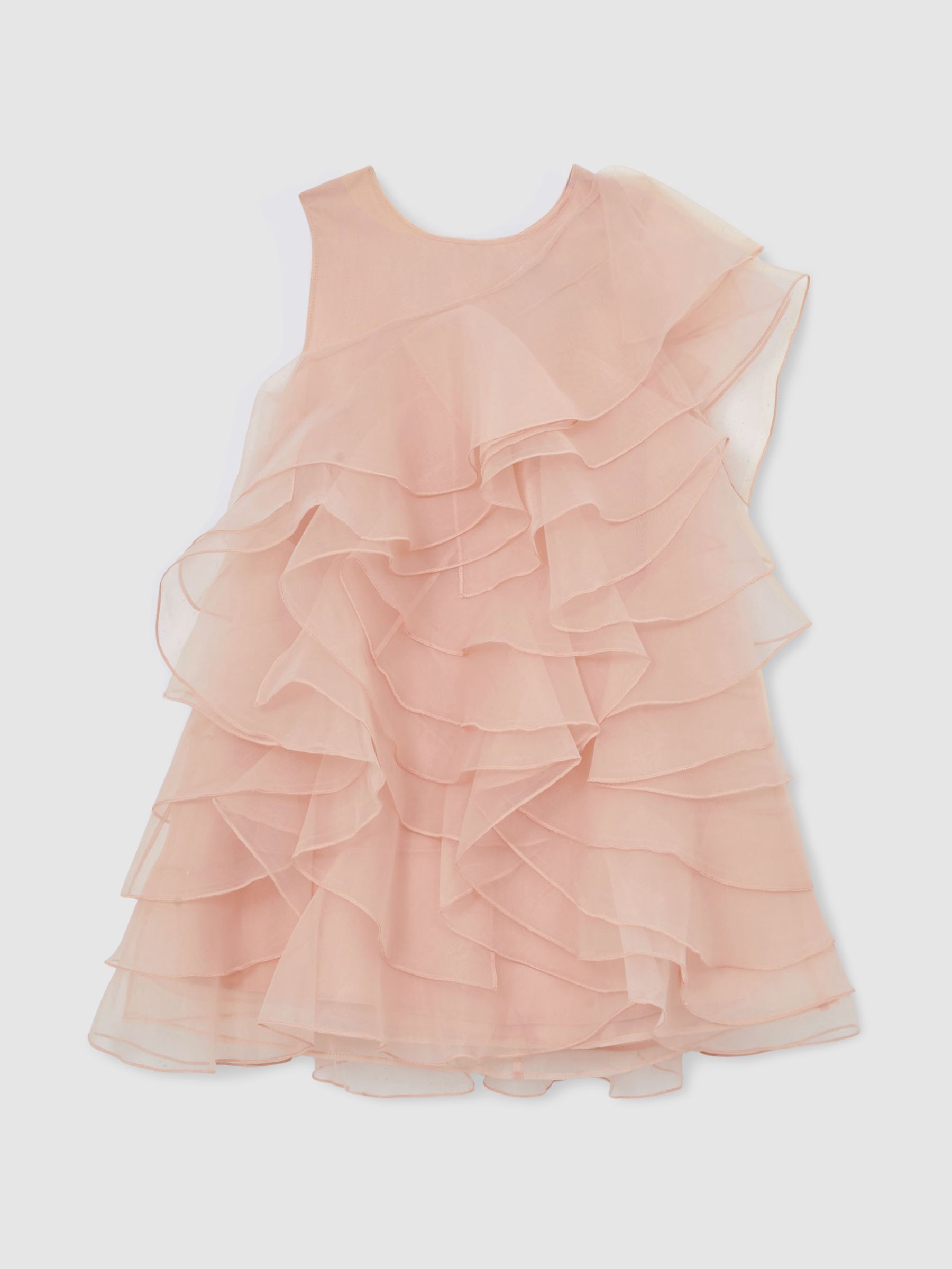 3-9 yrs Reiss | Royal Ballet Organza Dress in Pink - Image 2 of 5