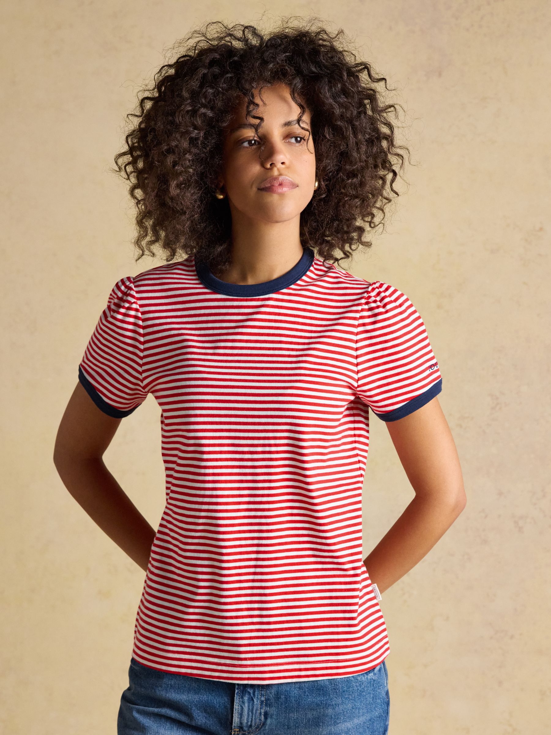Erin Red/Blue Red/Blue Stripe 3 Pack Short Sleeve T-Shirts - Image 2 of 10