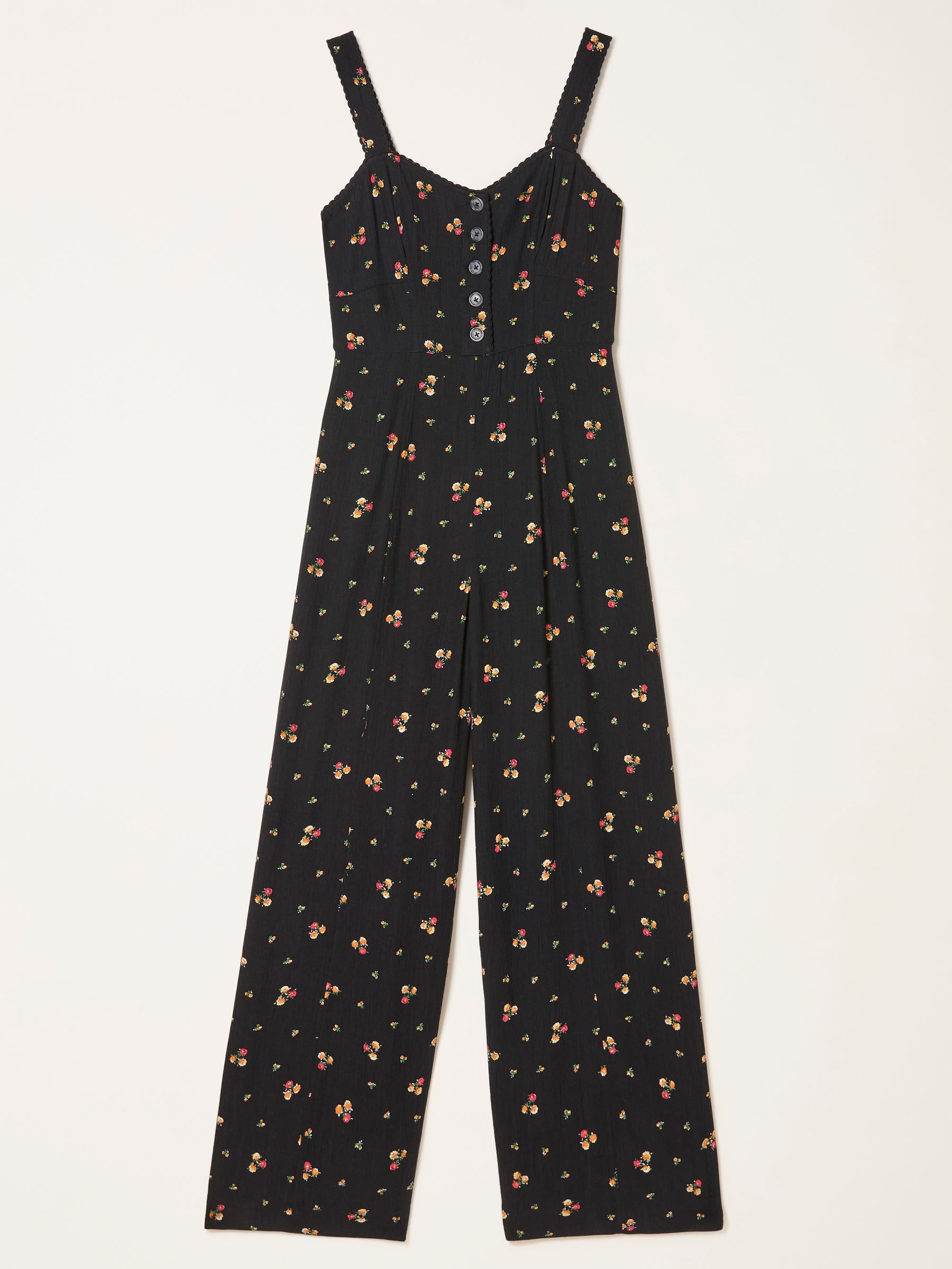 Rosa Black Ditsy Pop Regular Jumpsuit - Image 6 of 6