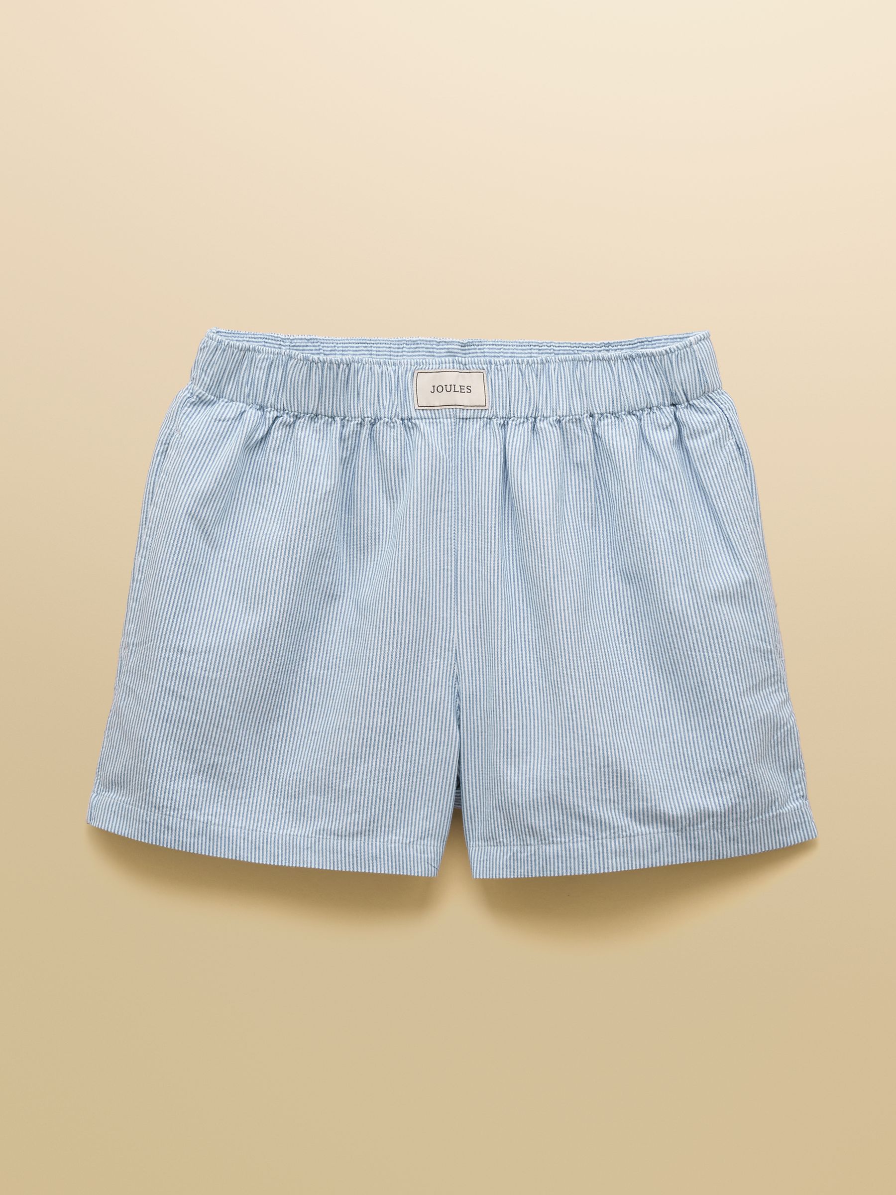 Amara Blue Stripe Pull On Cotton Short - Image 8 of 8