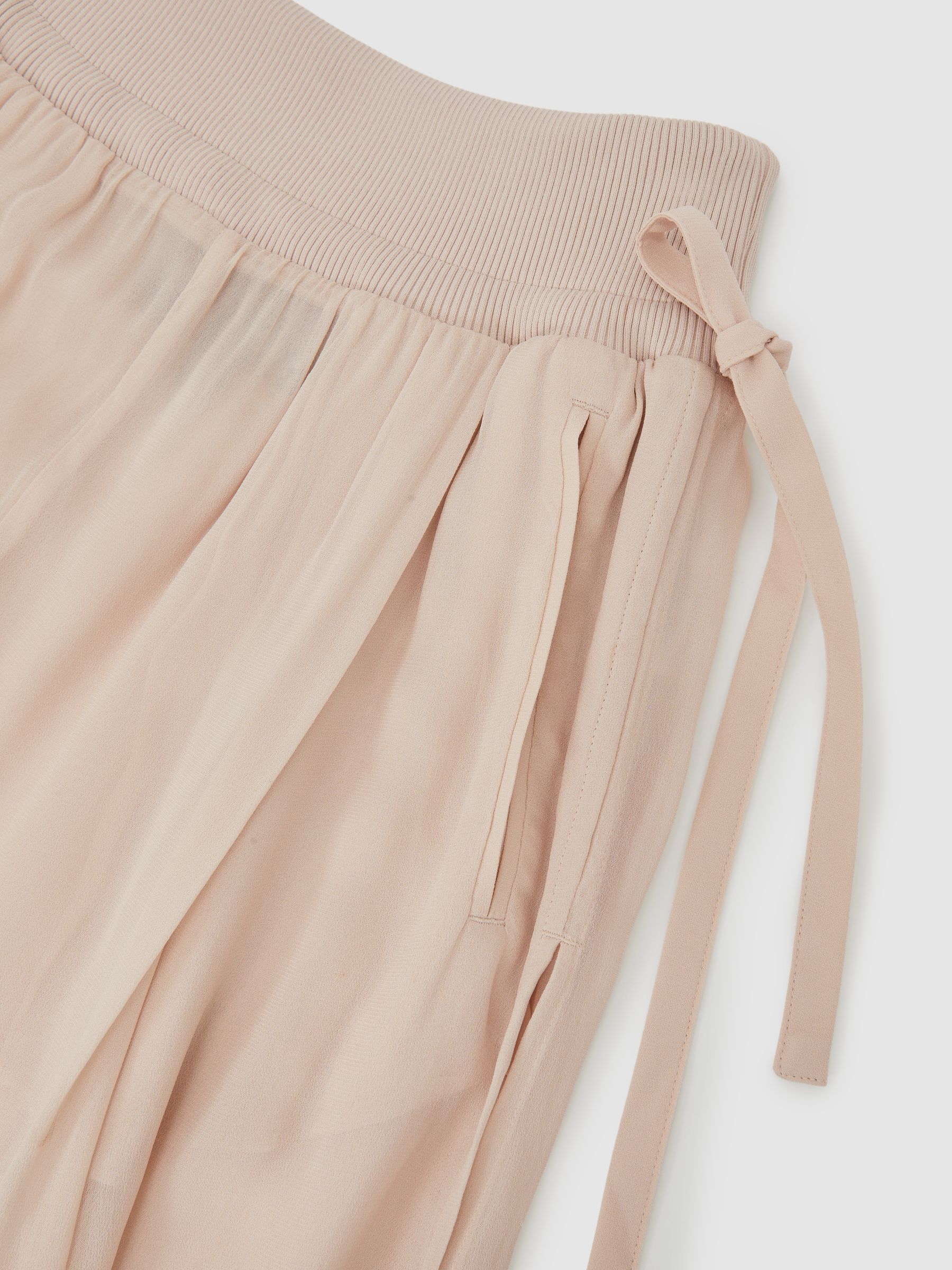Reiss | Royal Ballet Chiffon Trousers in Neutral - image 3