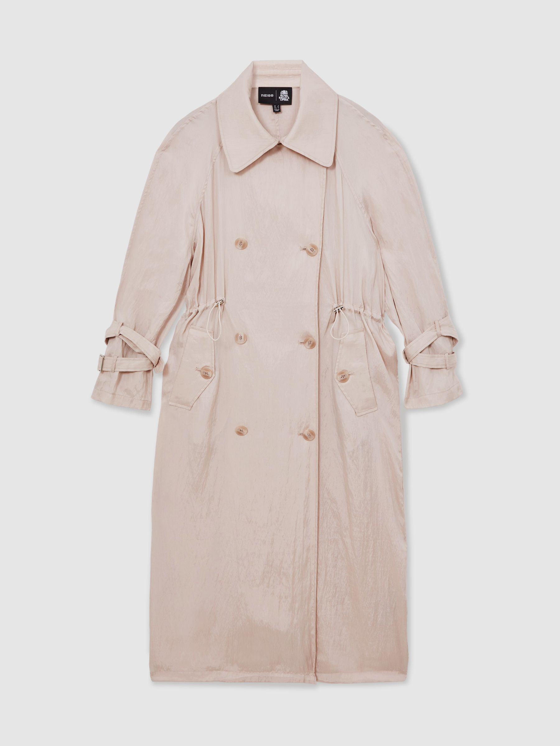 Reiss | Royal Ballet Trench Coat in Neutral - image 1