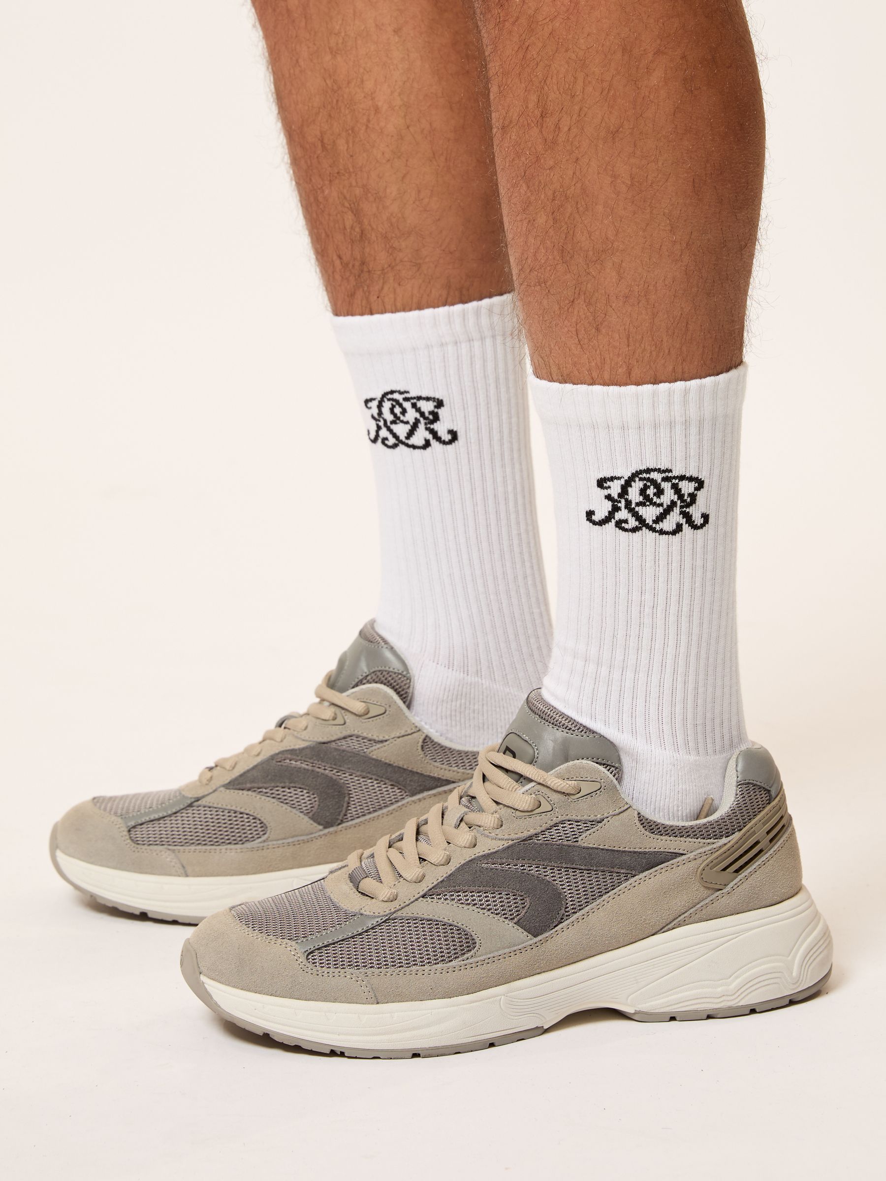 Socks in White - Image 2 of 4