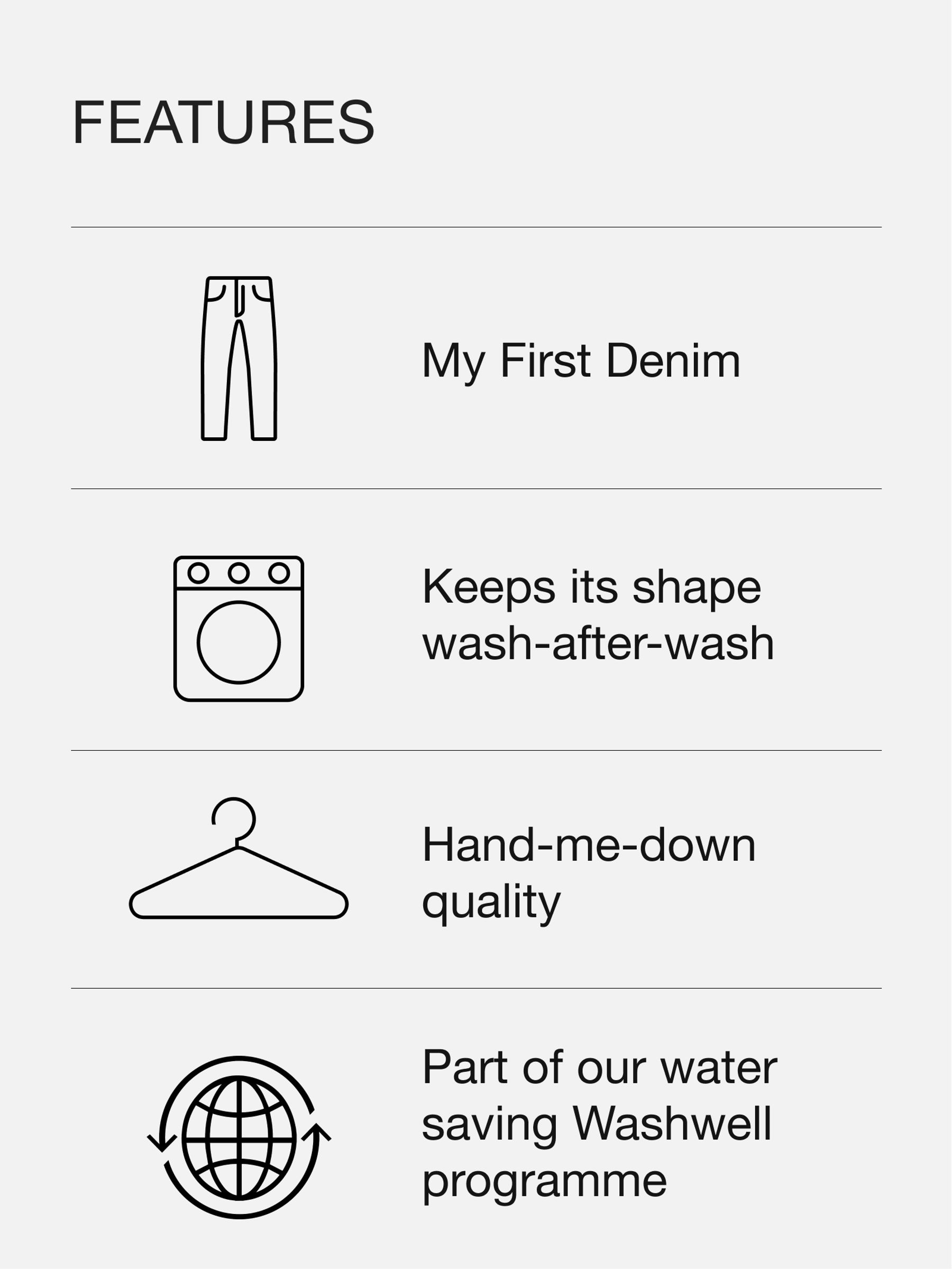 Blue Pull On Slim Jeans - Image 4 of 5