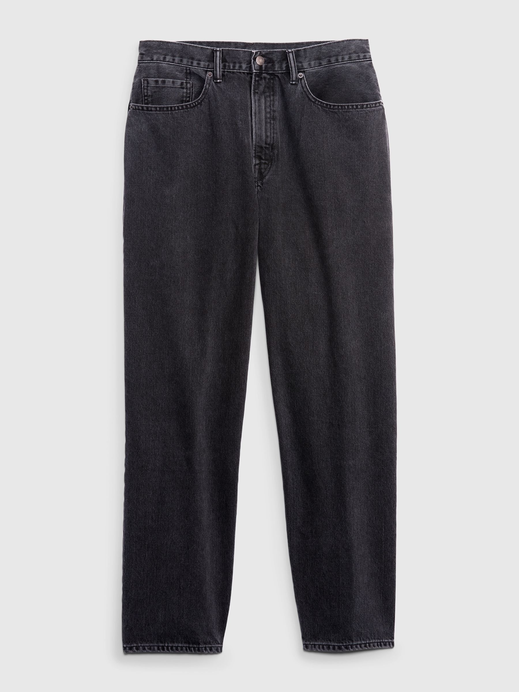 Black Baggy Jeans - Image 4 of 4