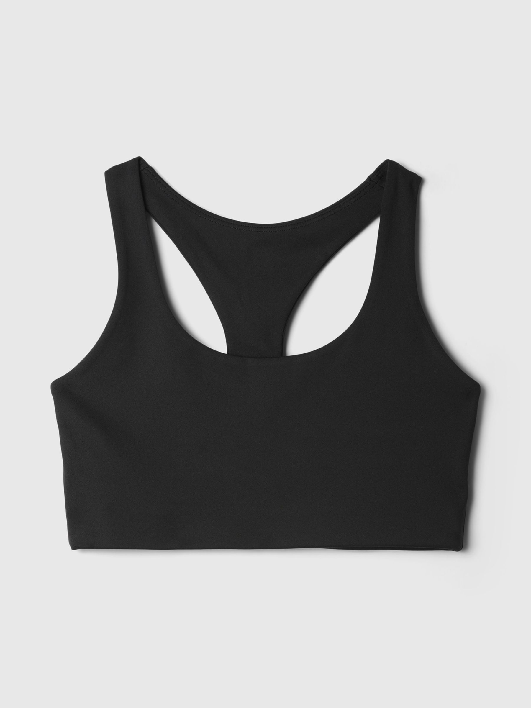 Black Power Medium Impact Racerback Sports Bra - Image 5 of 5