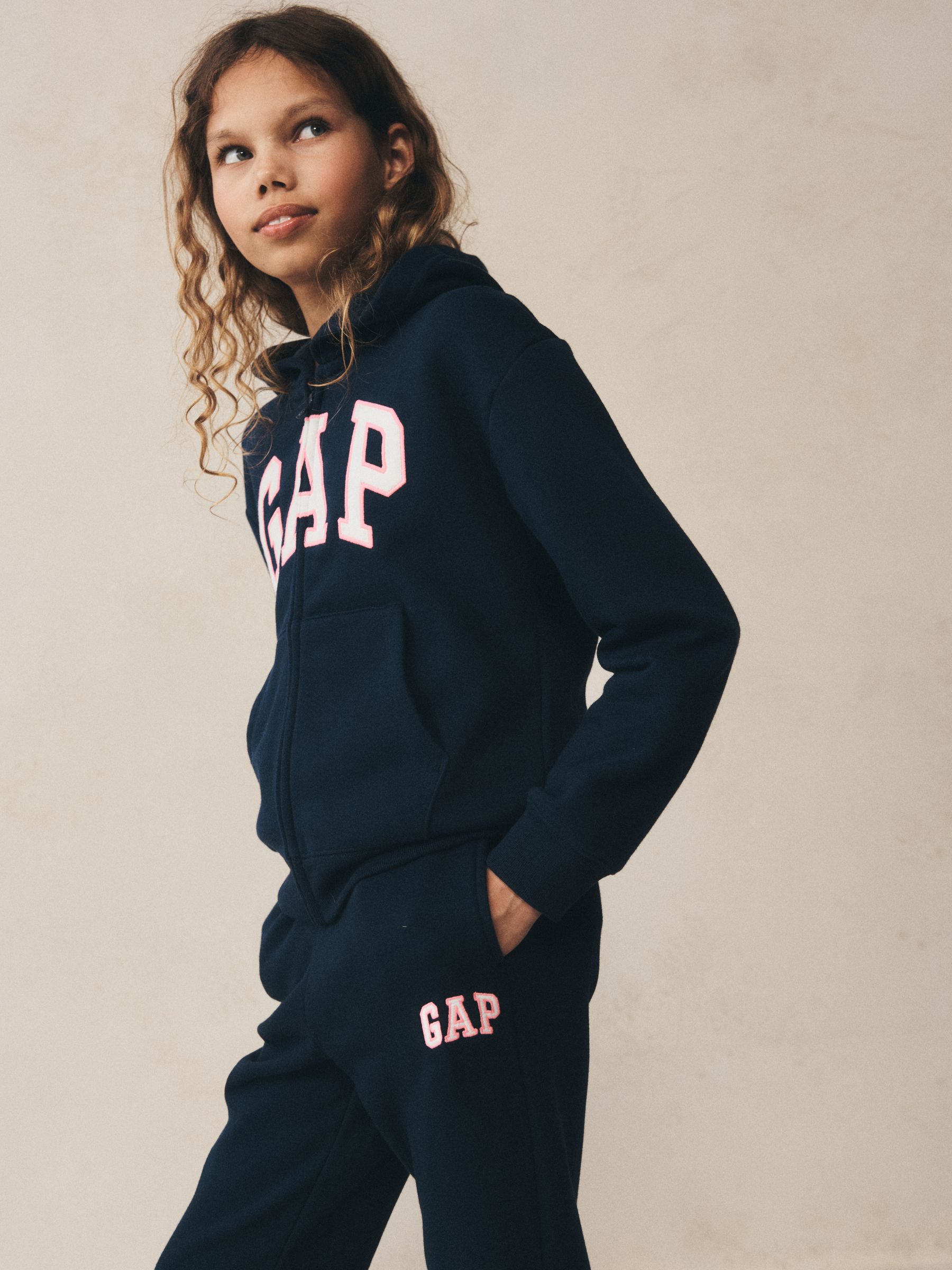 Navy Blue Logo Heritage Joggers - Image 3 of 7