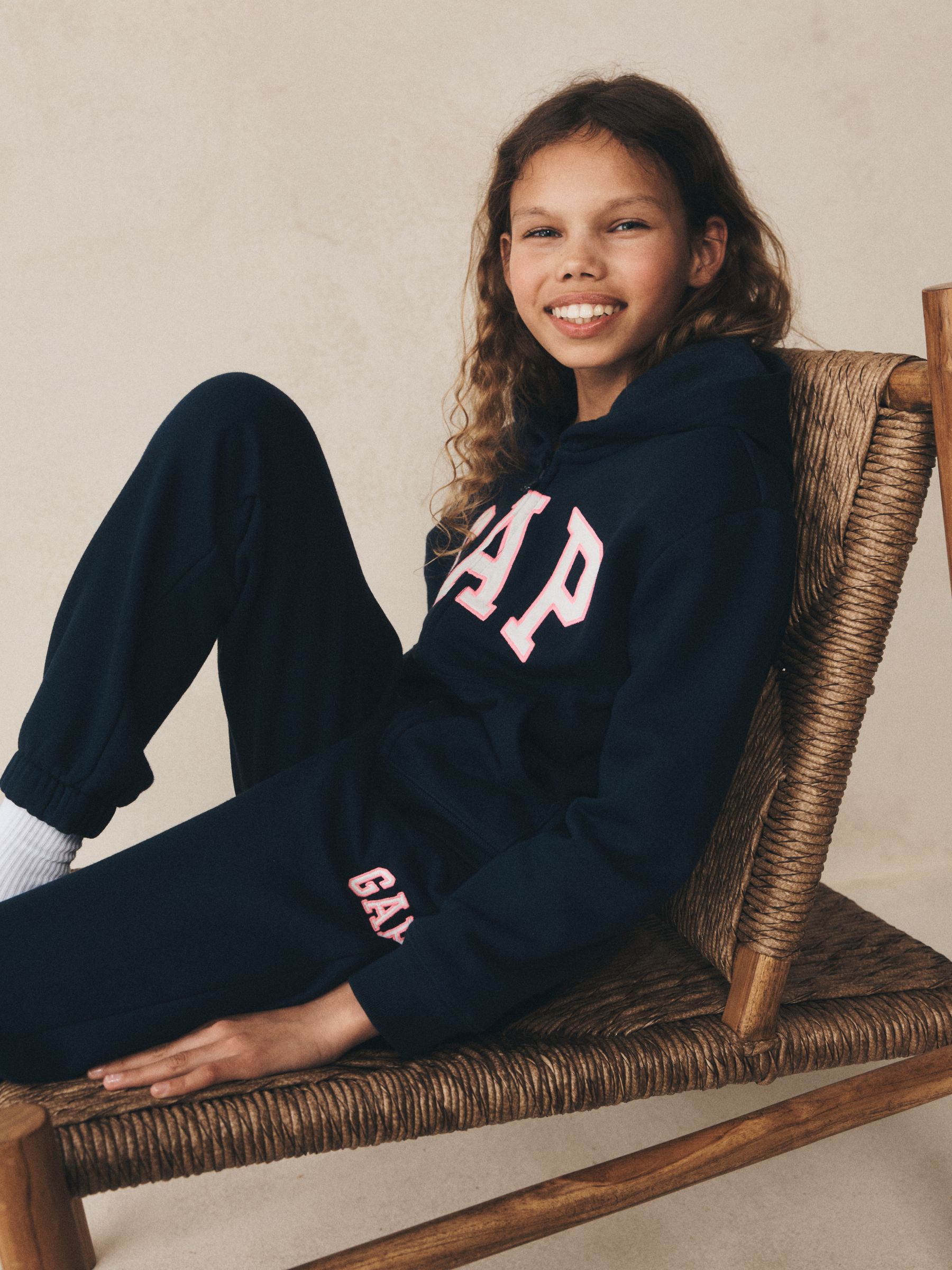 Navy Blue Logo Heritage Joggers - Image 5 of 7
