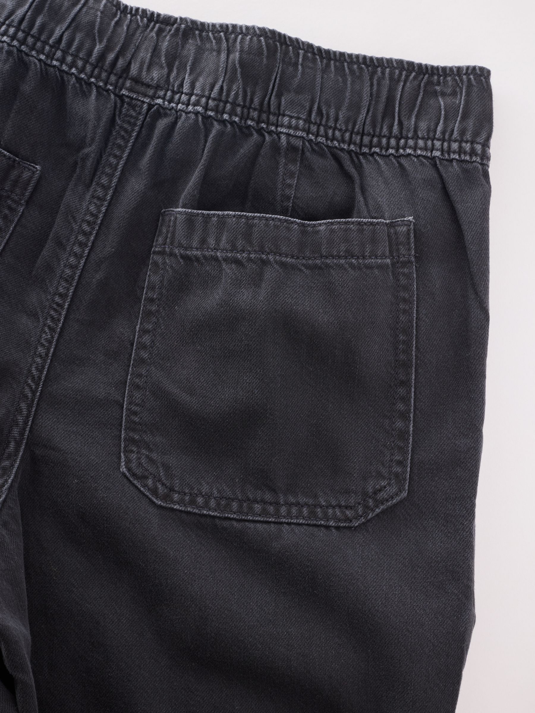 Black Mid Rise UltraSoft Easy Baggy Jeans - Image 7 of 7