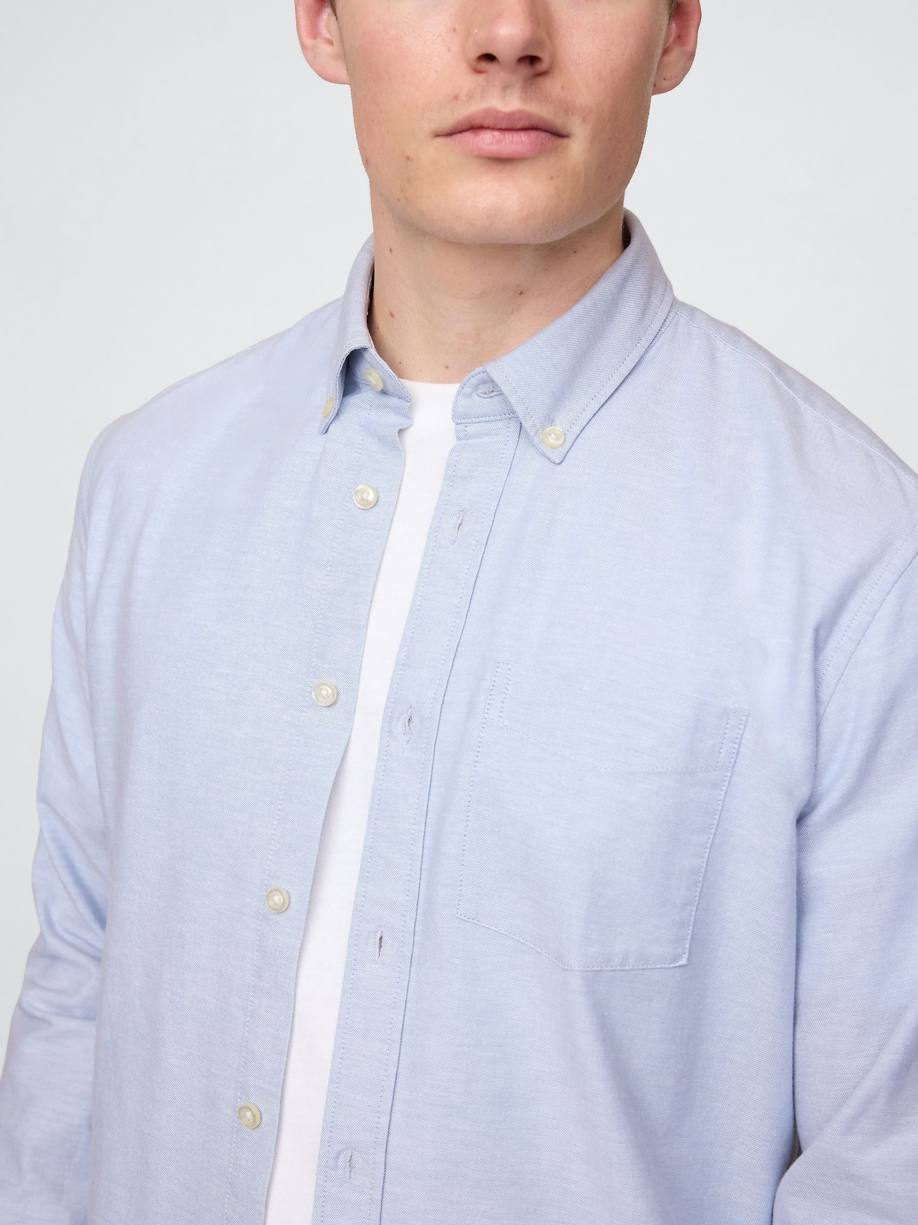 Blue Oxford Shirt - Image 4 of 5