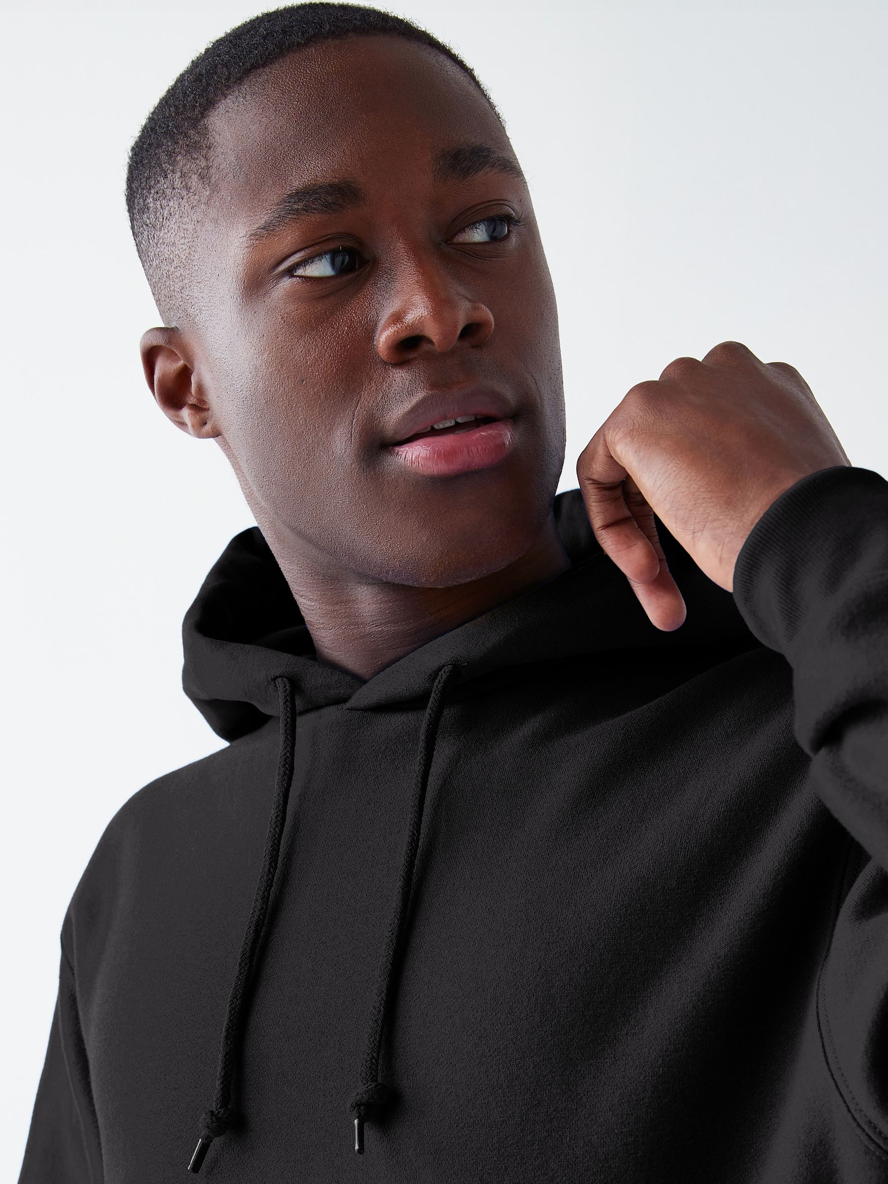 Black Vintage Soft Hoodie - Image 3 of 9