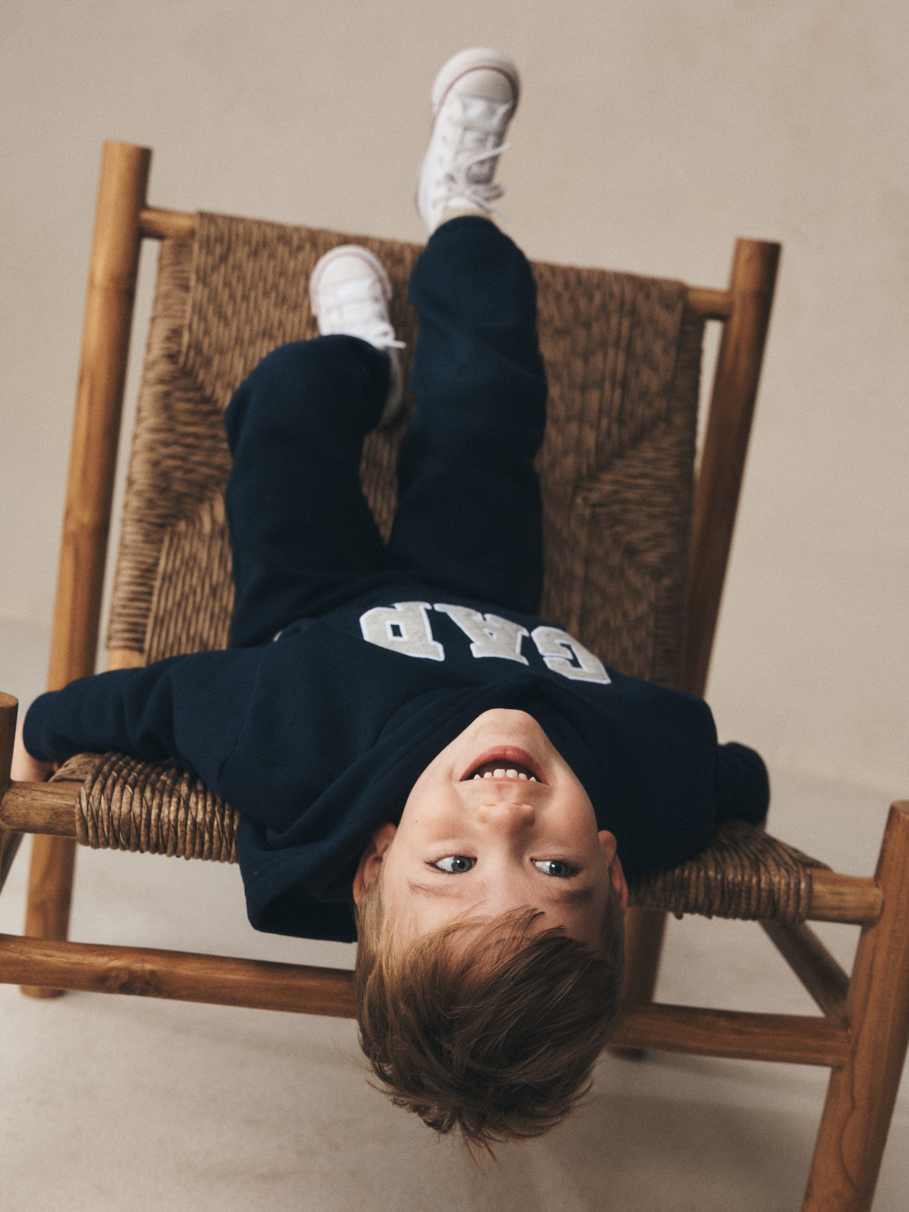 Blue Relaxed Logo Joggers - Image 5 of 8