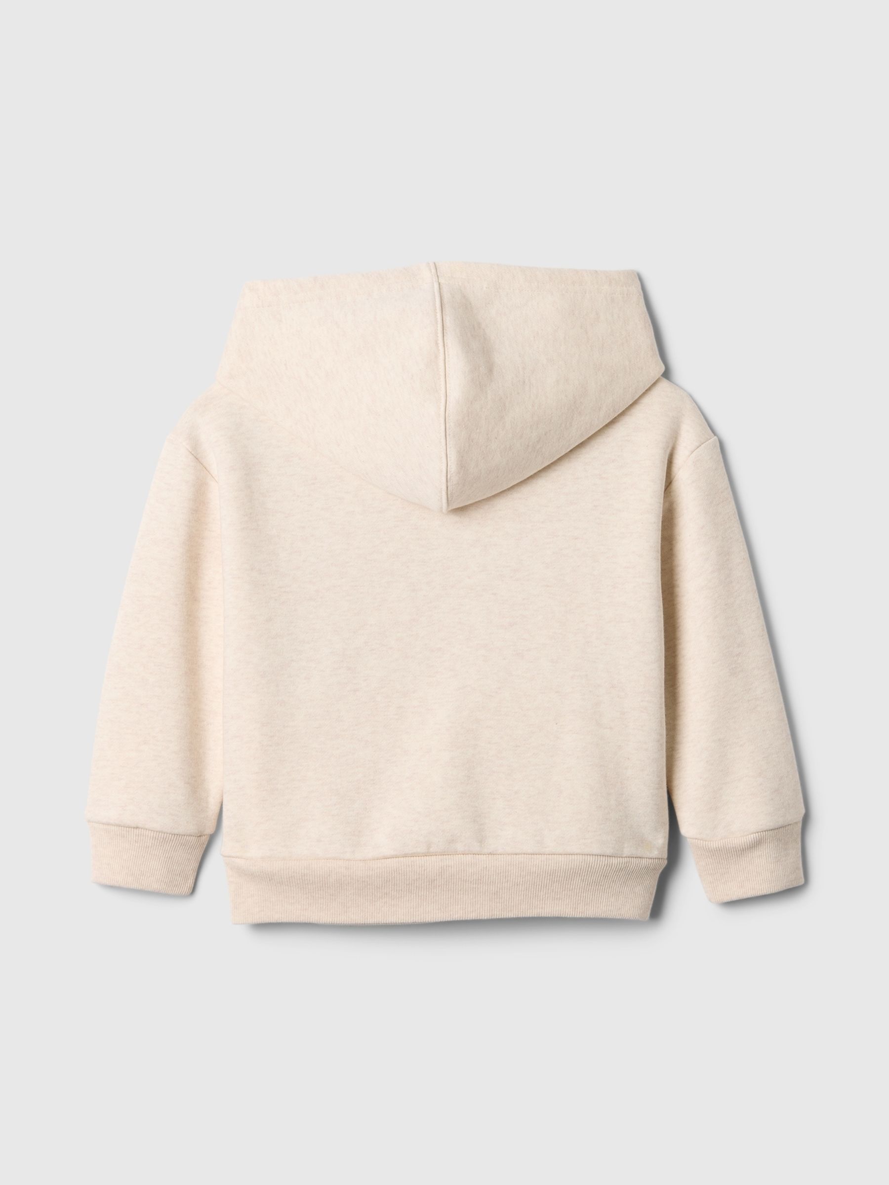 Cream Relaxed Logo Hoodie - Image 7 of 8