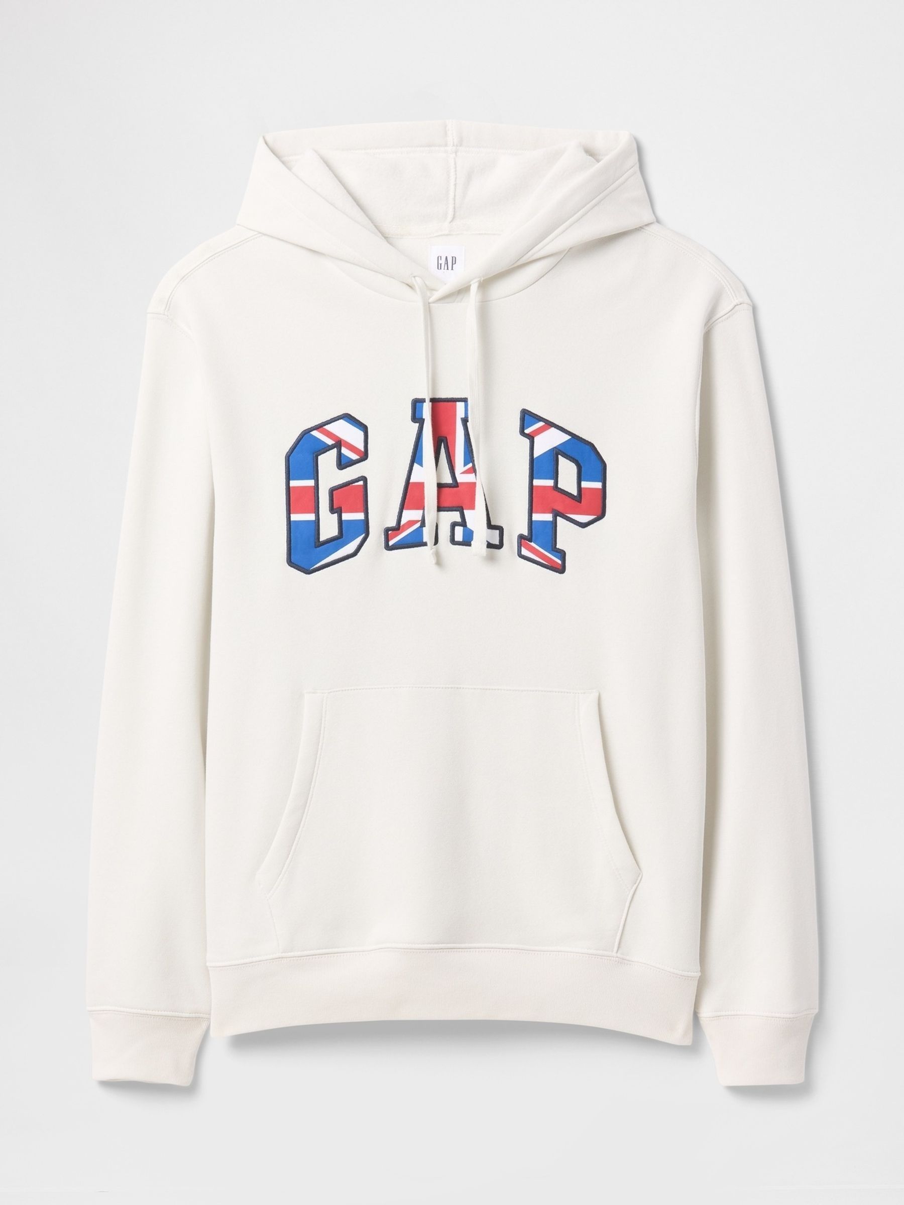 White Logo Hoodie - Image 4 of 5