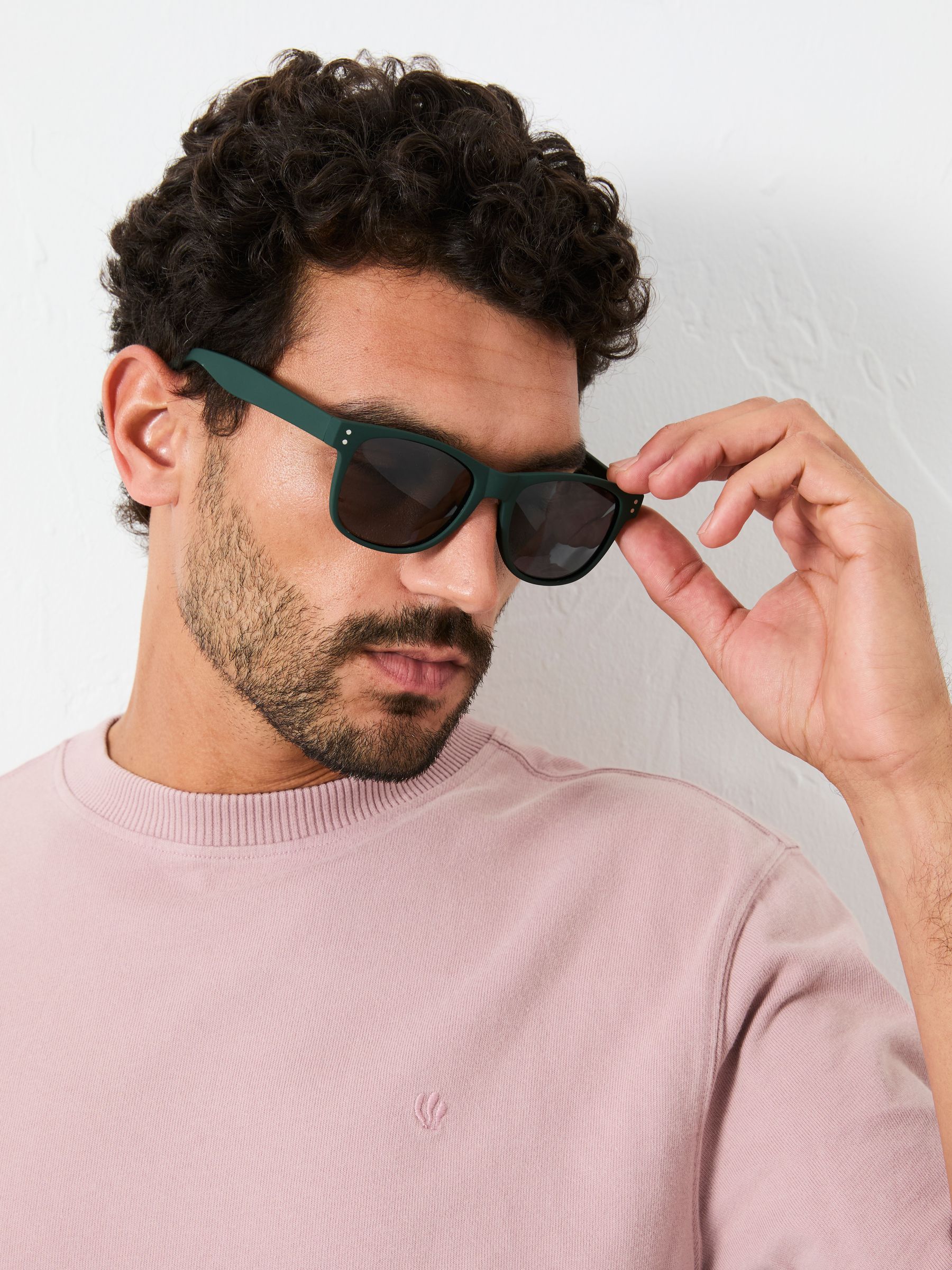 Theo Green Sunglasses - Image 1 of 3