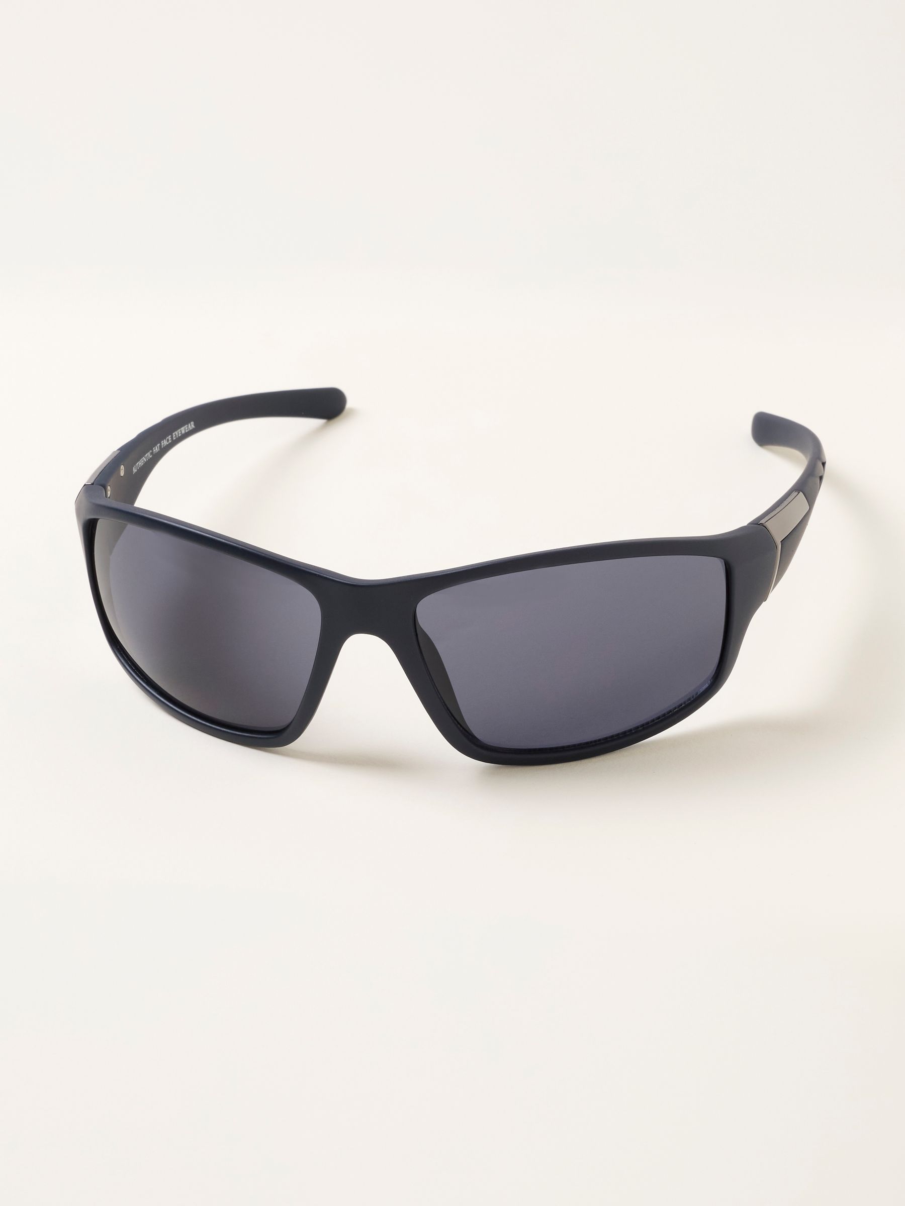 Wade Navy Blue Wrap Sunglasses - Image 2 of 2