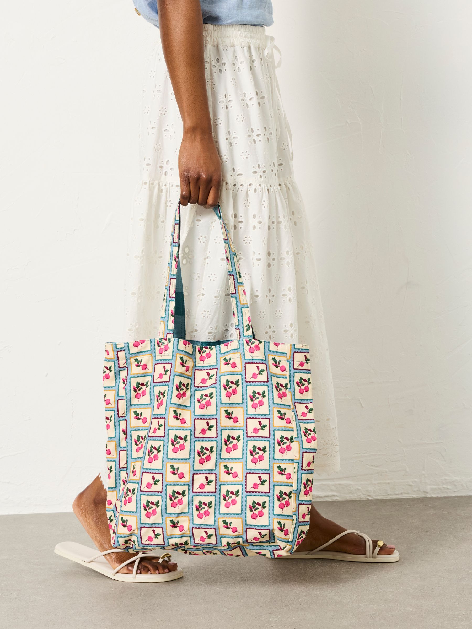 Multi Beetroot Reversible Tote Bag - Image 1 of 3