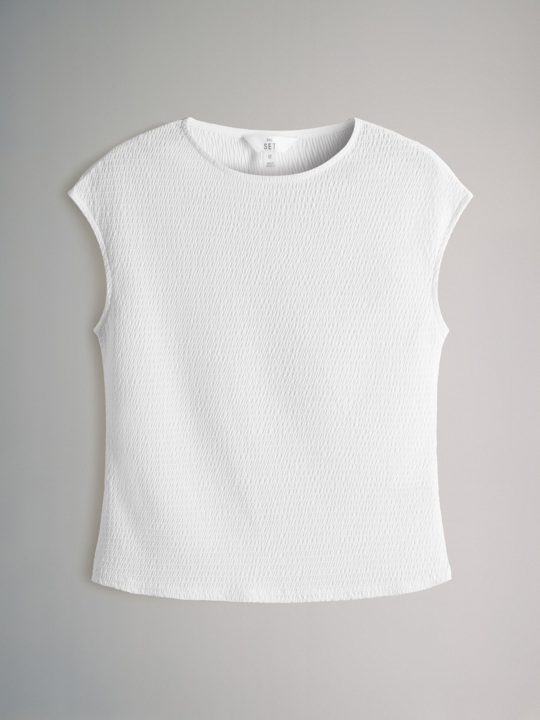3 Pack Textured Cap Sleeve T-Shirts - Image 7 of 9